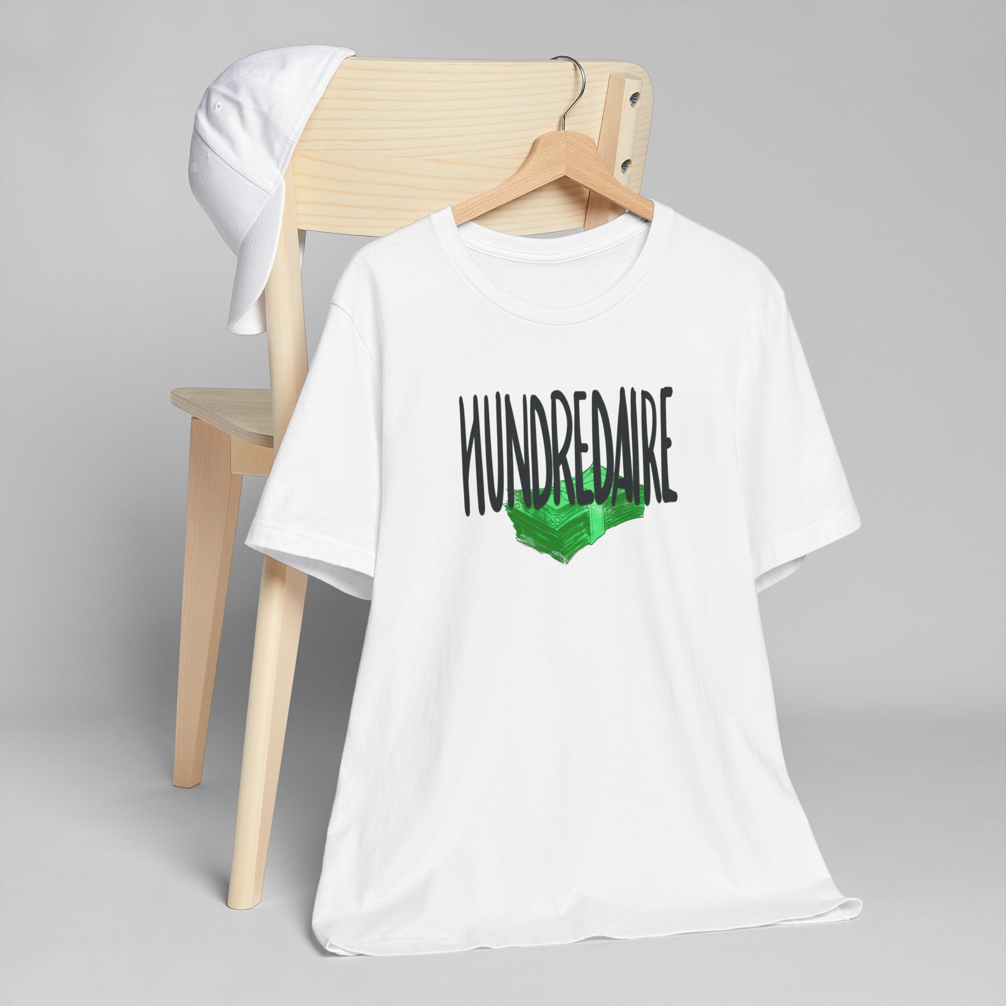HUNDREDAIRE Unisex Jersey T-Shirt.-