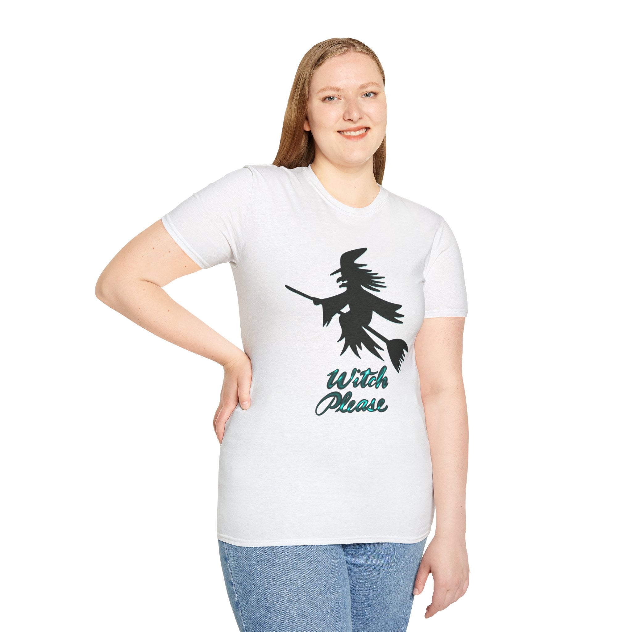 WITCH PLEASE Unisex Softstyle T-Shirt