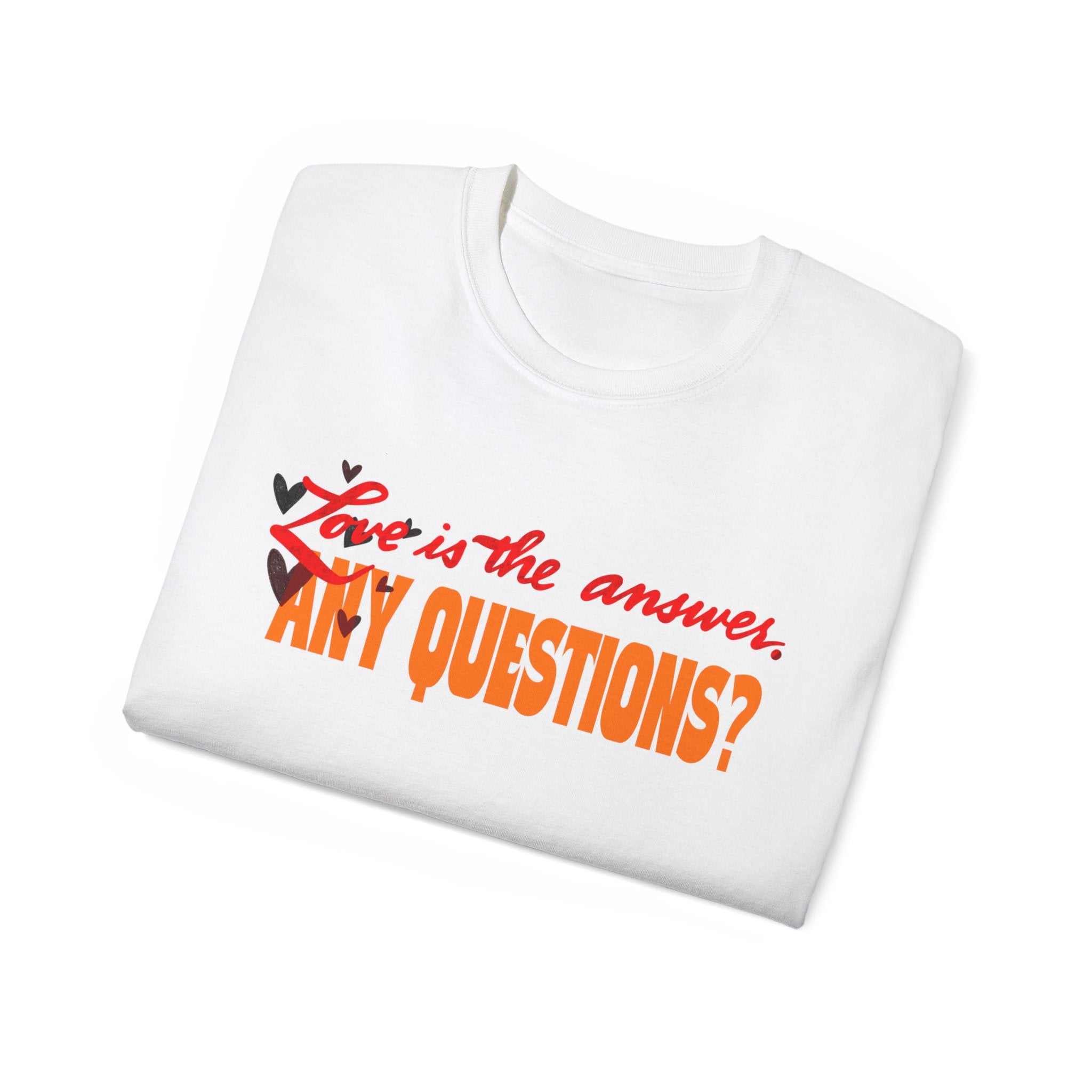 LOVE IS THE ANSWER Unisex Ultra Cotton Tee