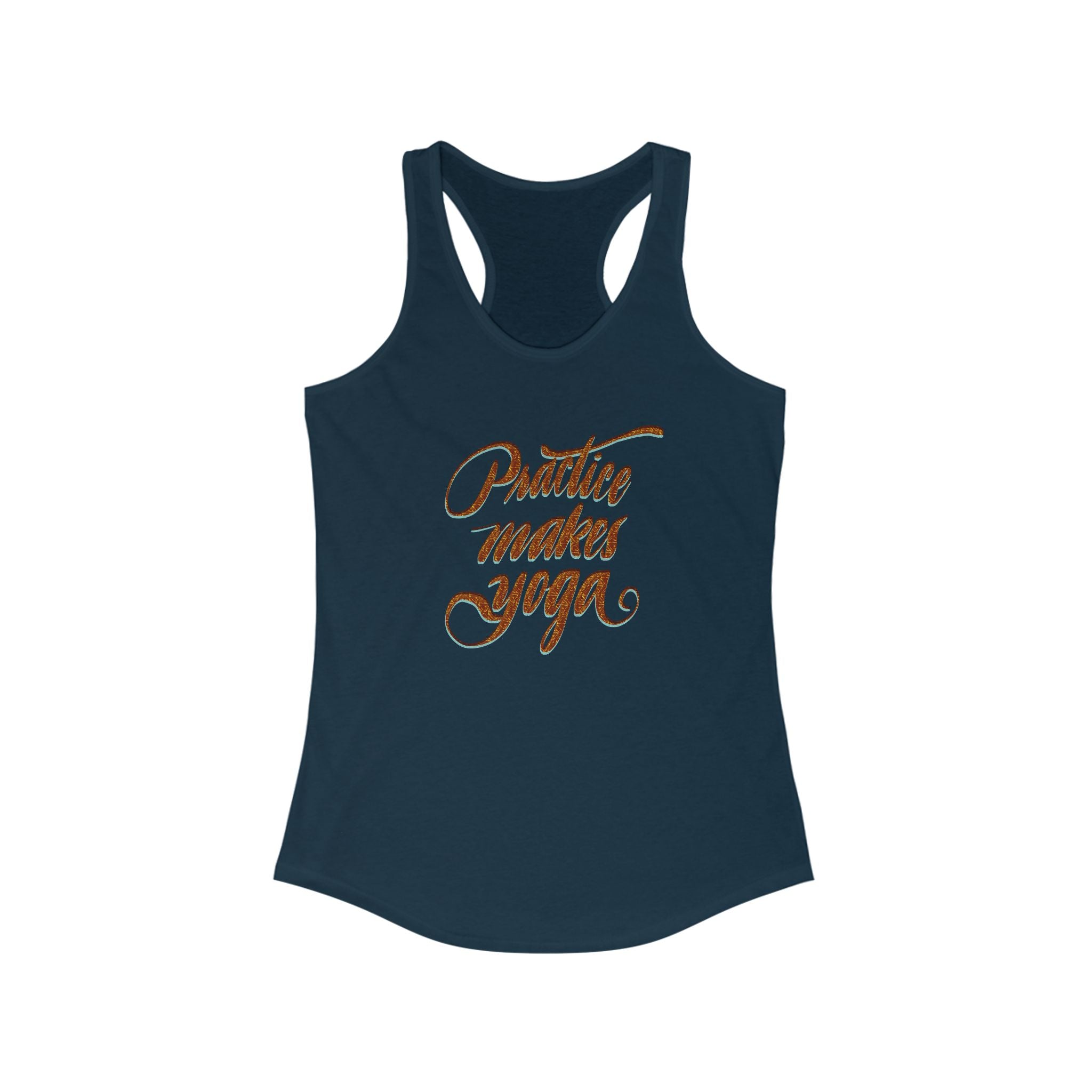 Women's Yoga Inspirational Racerback Tank, Fitness Shirt, Workout Top, Gift for Yogis, Activewear, Summer Essentials