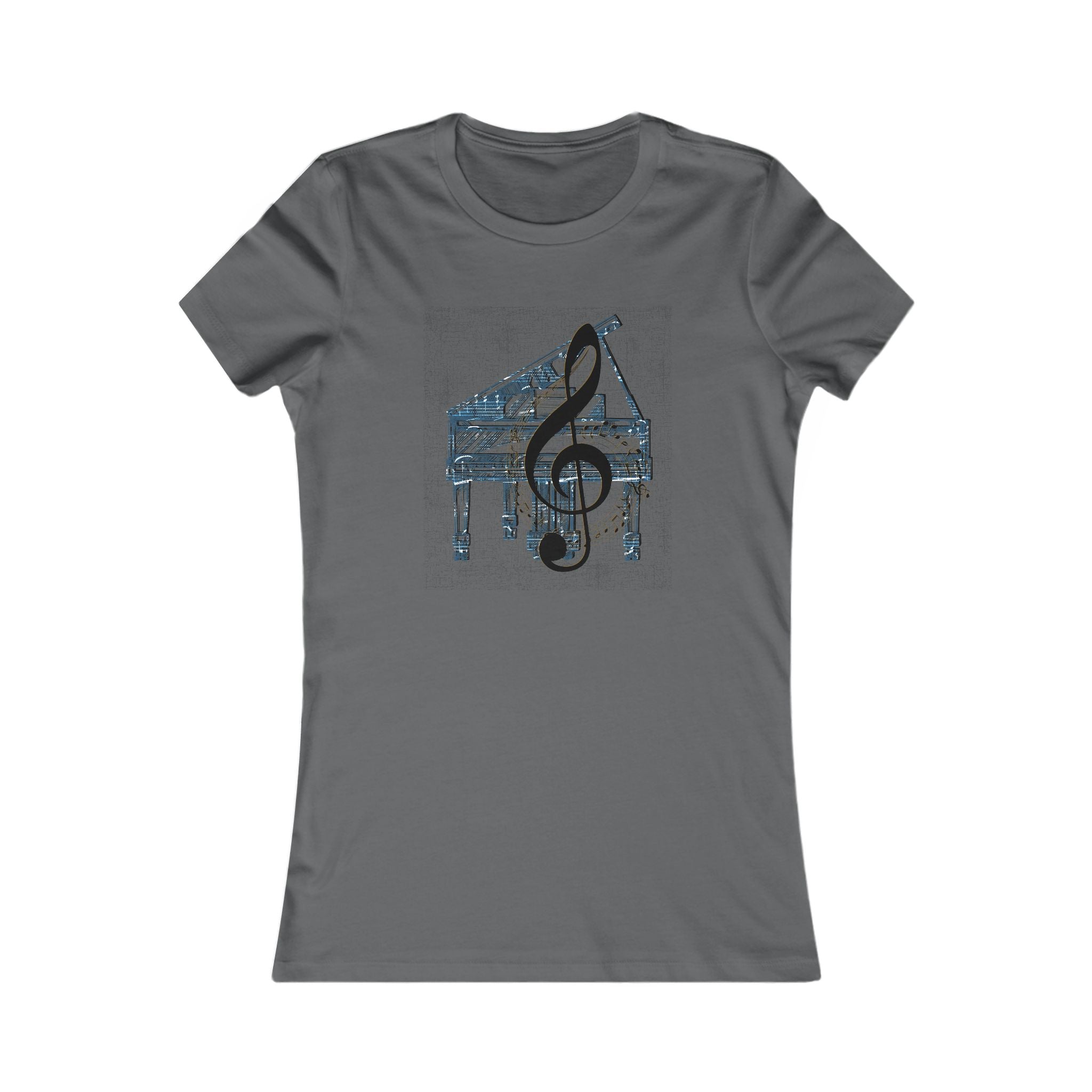 Musical Piano Women's Favorite Tee - Perfect Gift for Music Lovers