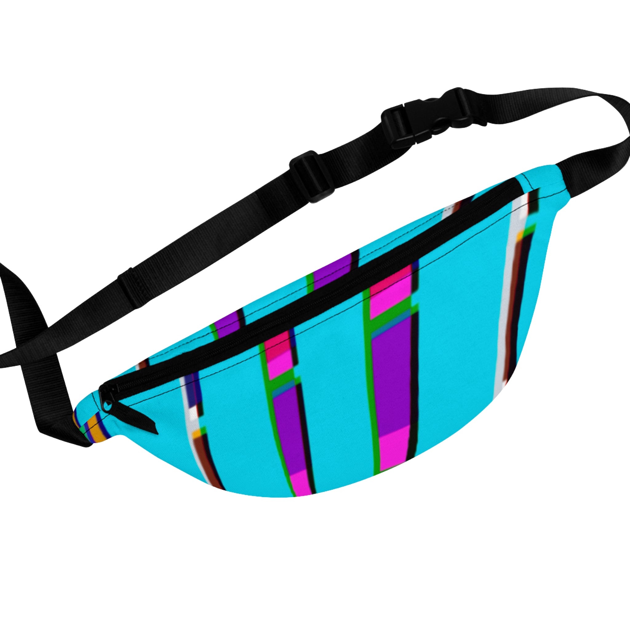 BRIGHT BARS AND STRIPES Fanny Pack