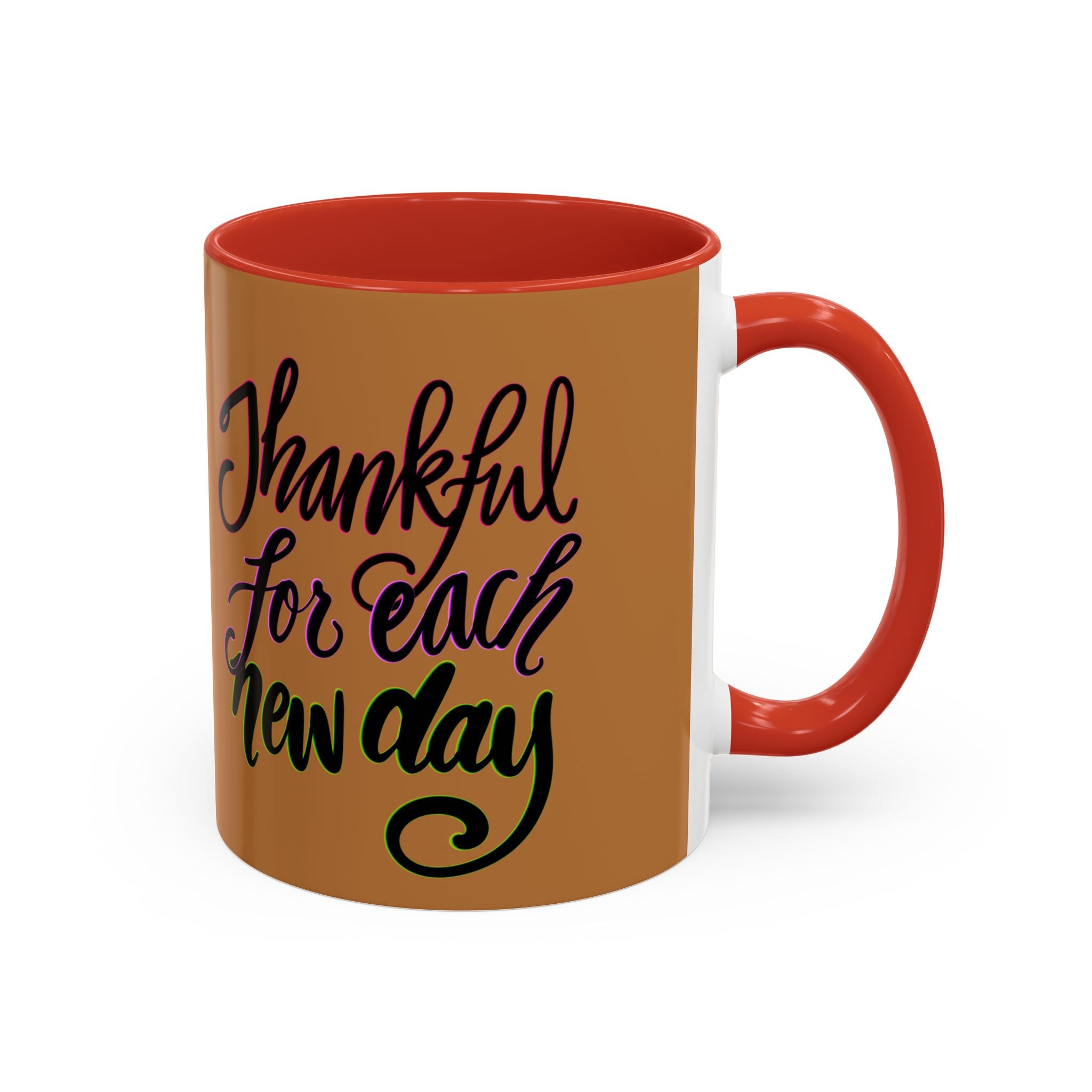 THANKFUL FOR EACH NEW DAY 11 oz Coffee Mug