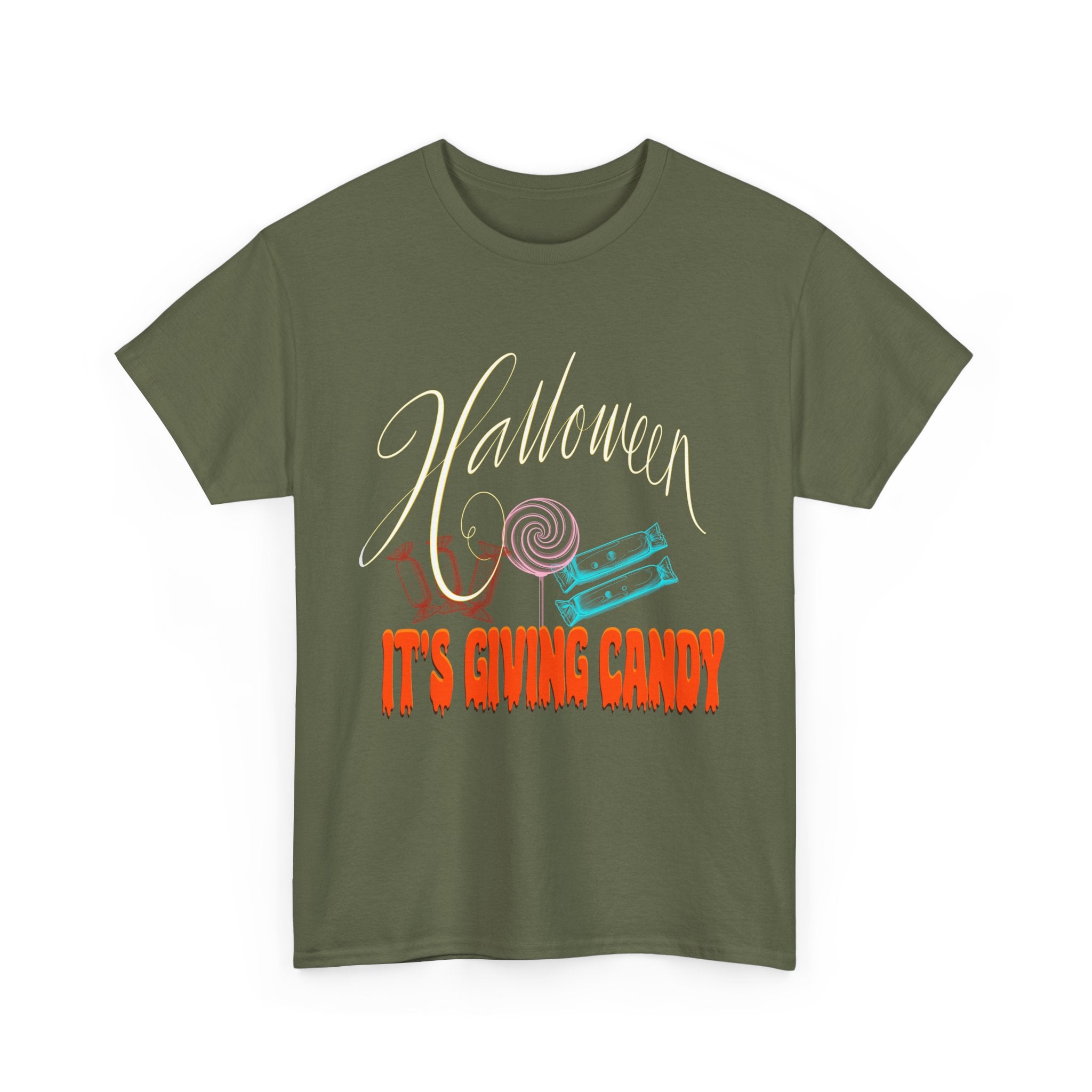IT’S GIVING CANDY Unisex Heavy Cotton Tee