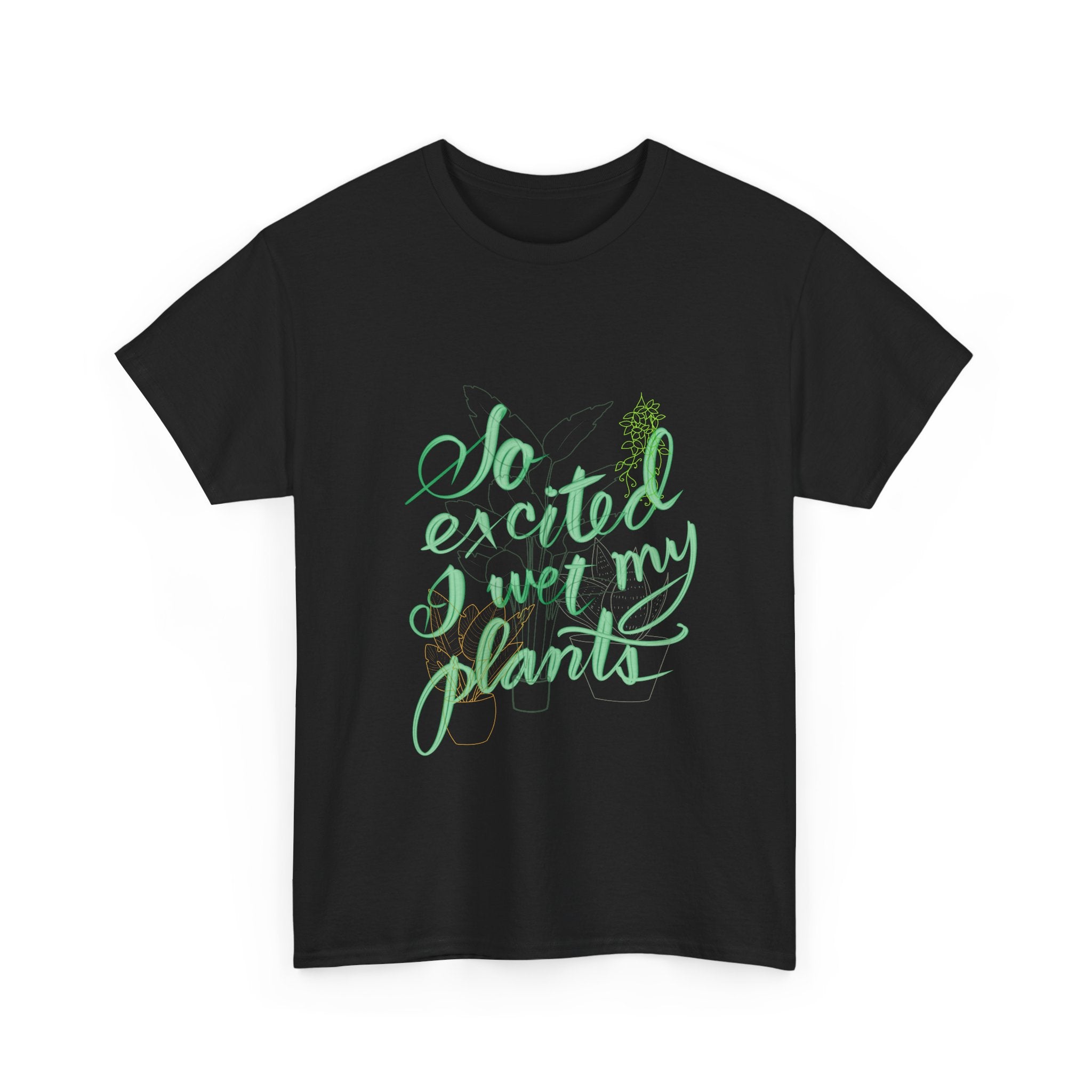 WET MY PLANTS Unisex Heavy Cotton Tee