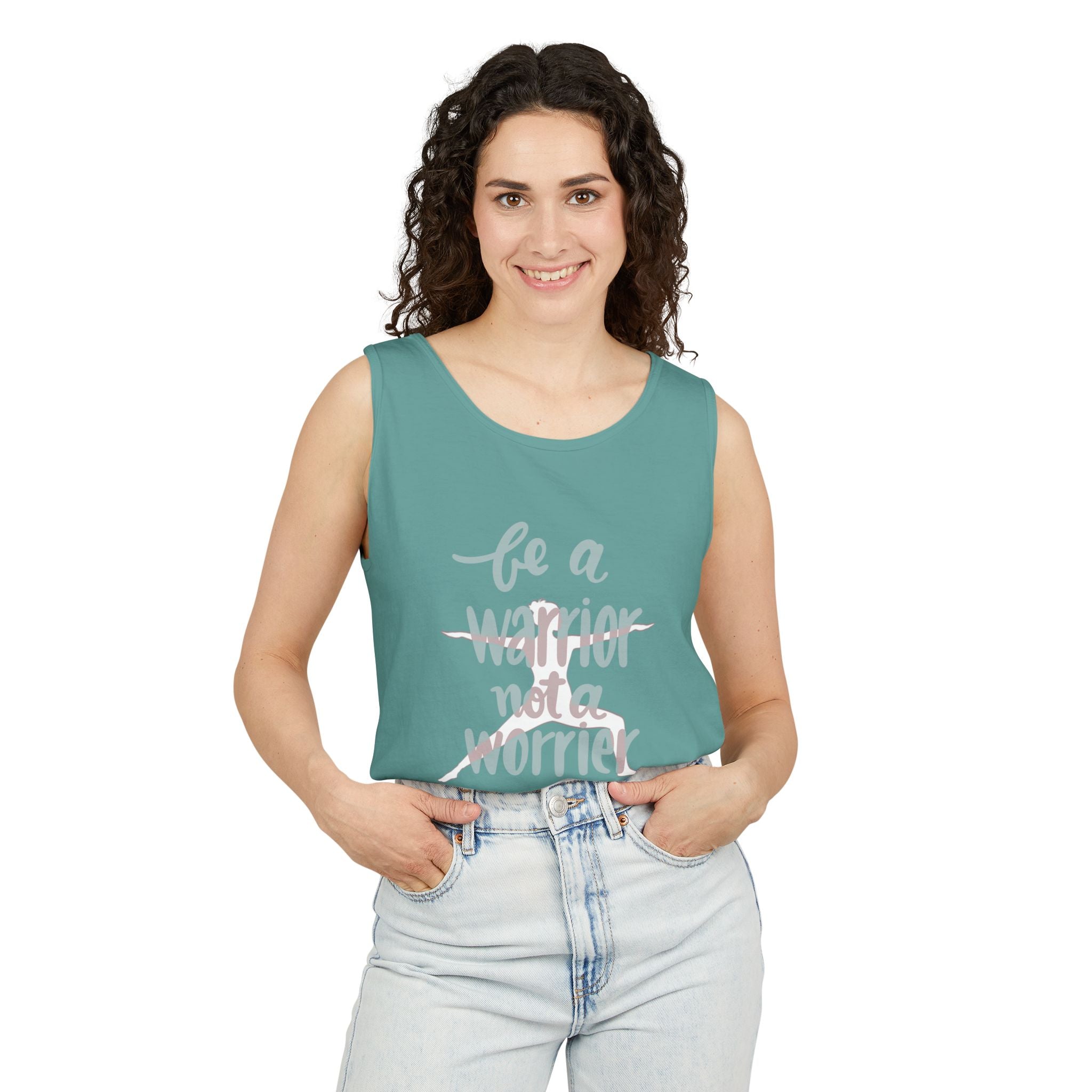 Be a Warrior Not a Worrier Tank Top
