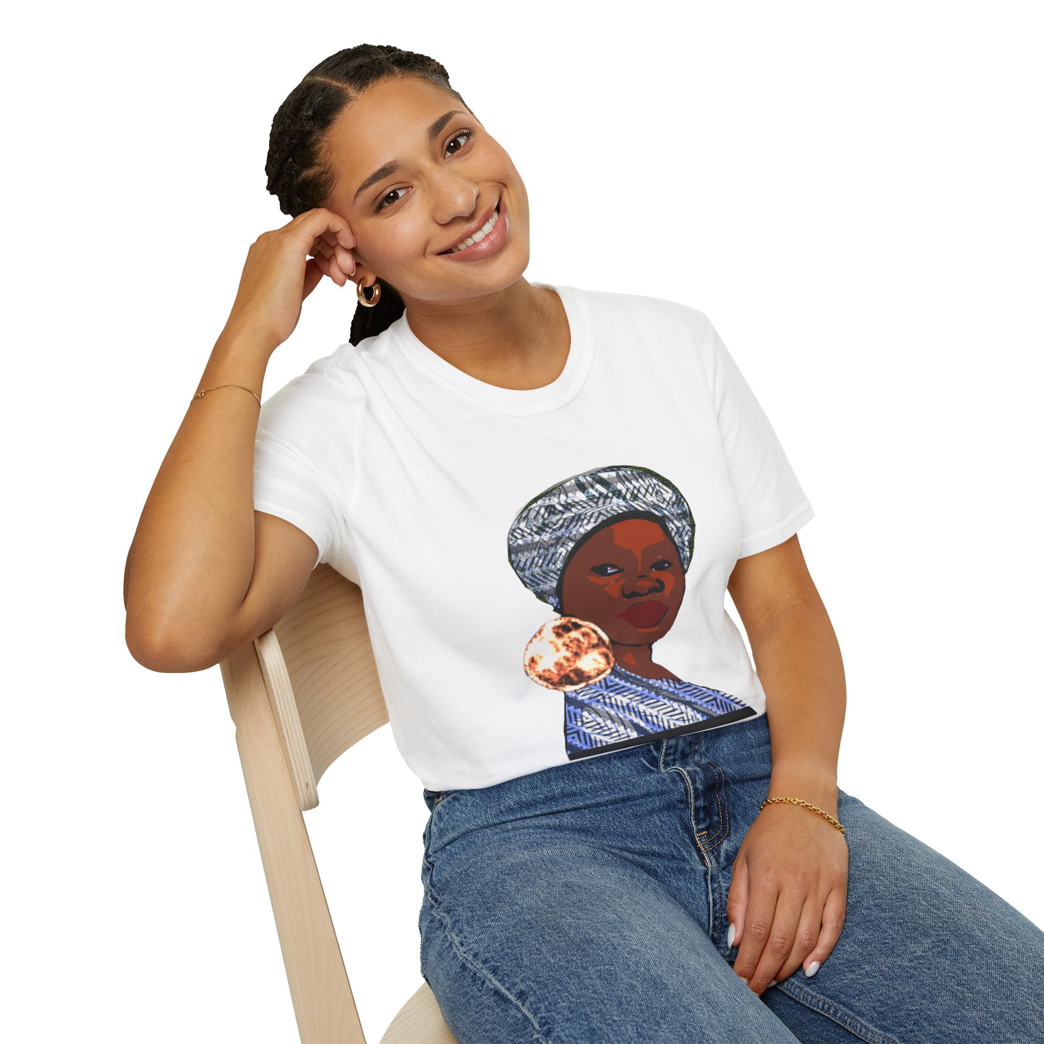 AFRICAN MAMA Unisex Softstyle T-Shirt