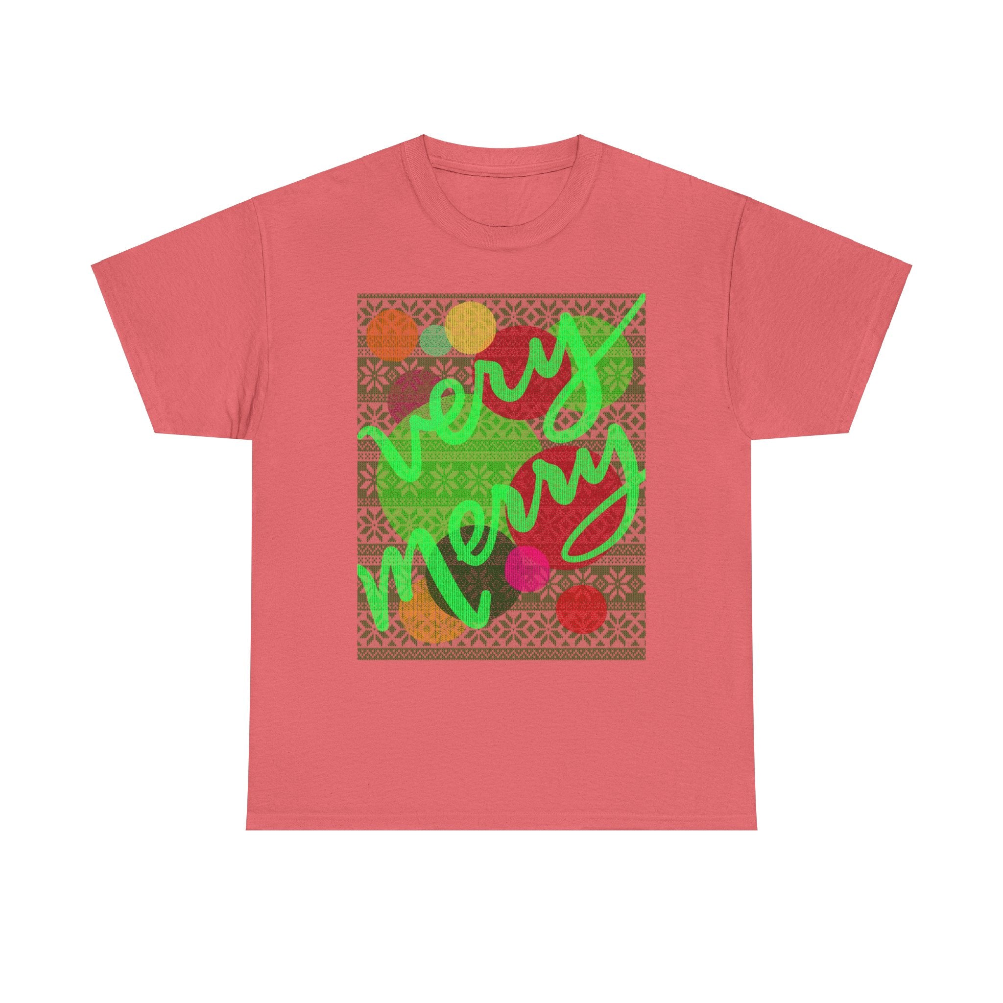 VERY MERRY Heavy Cotton Tee