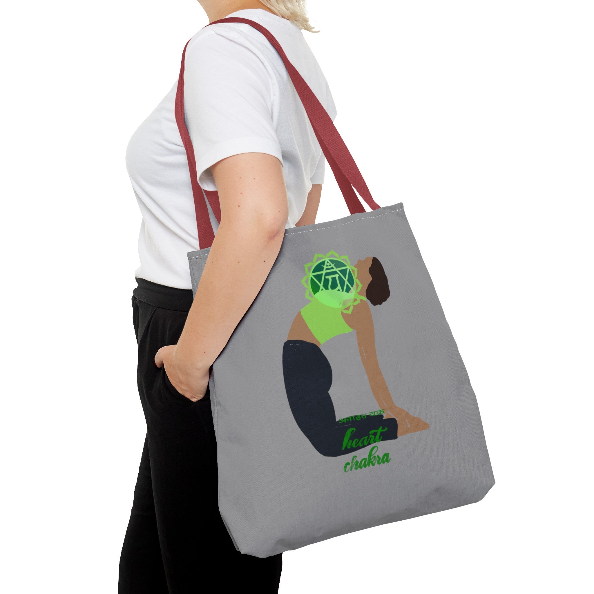 HEART CHAKRA YOGA TOTE