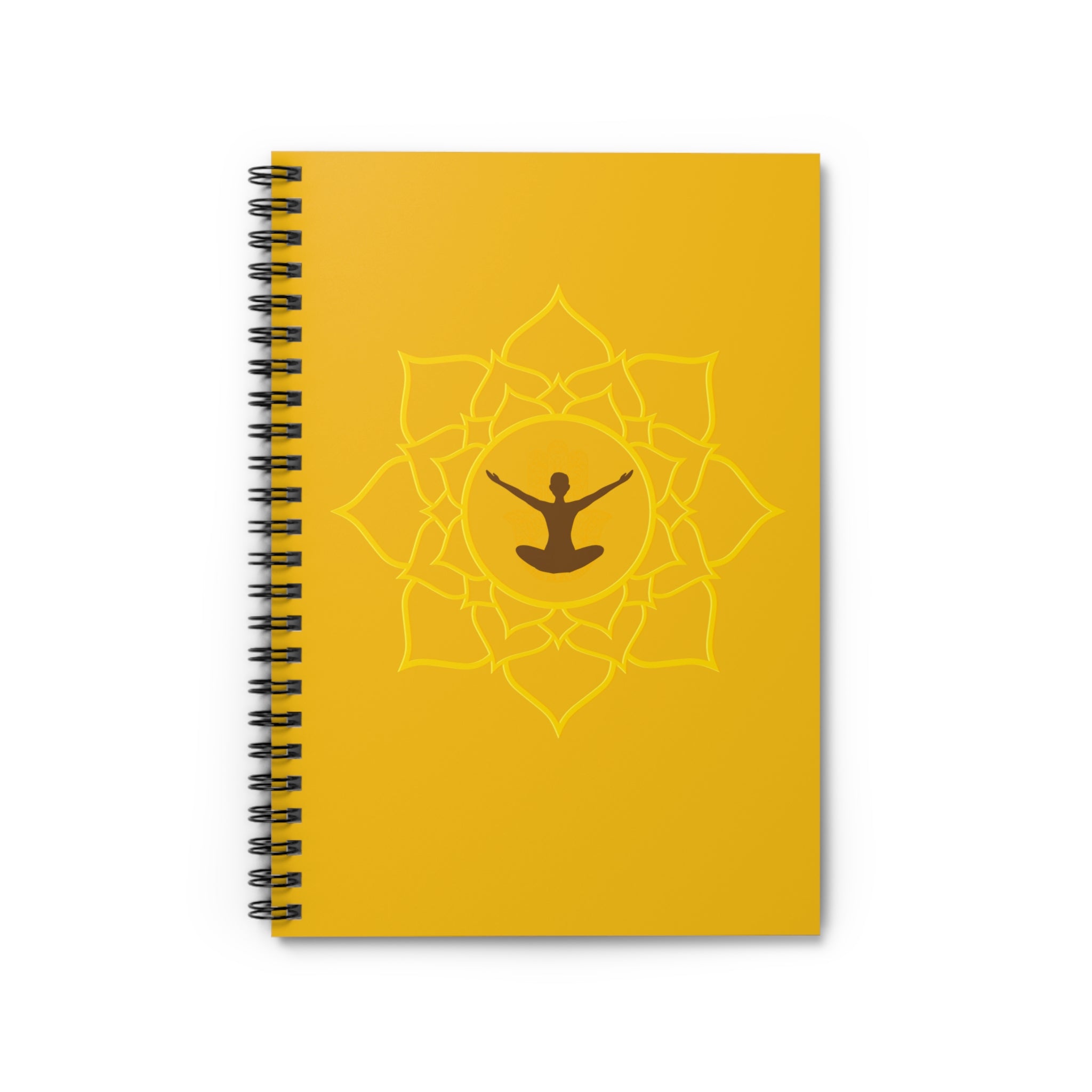 Yoga Spiral Notebook — Ruled Journal for Practice & Mindfulness