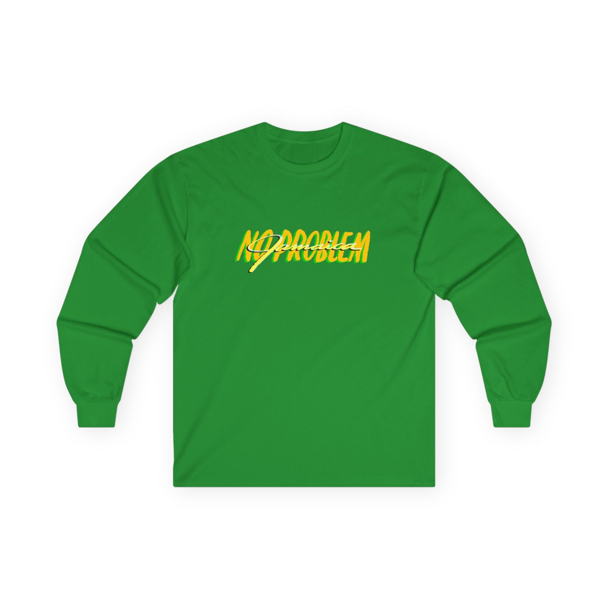 Jamaica No Problem Unisex Ultra Cotton Long Sleeve Tee - Casual Streetwear