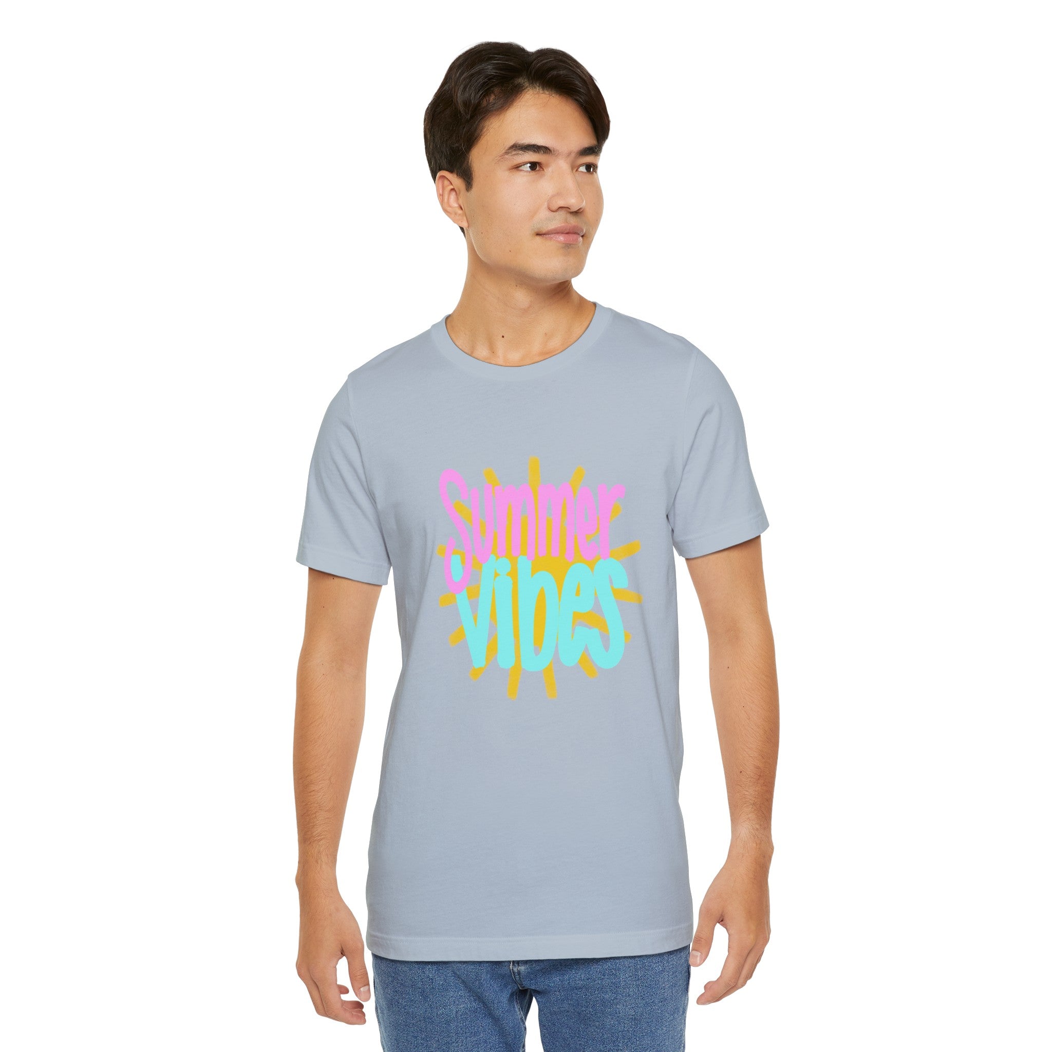 SUMMER VIBES Unisex Jersey Short Sleeve Tee