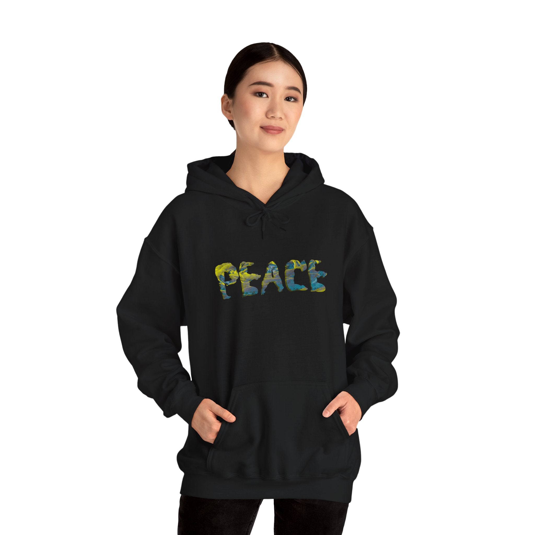 Peaceful Vibes Unisex Hoodie - Perfect for Relaxation and Mindfulness