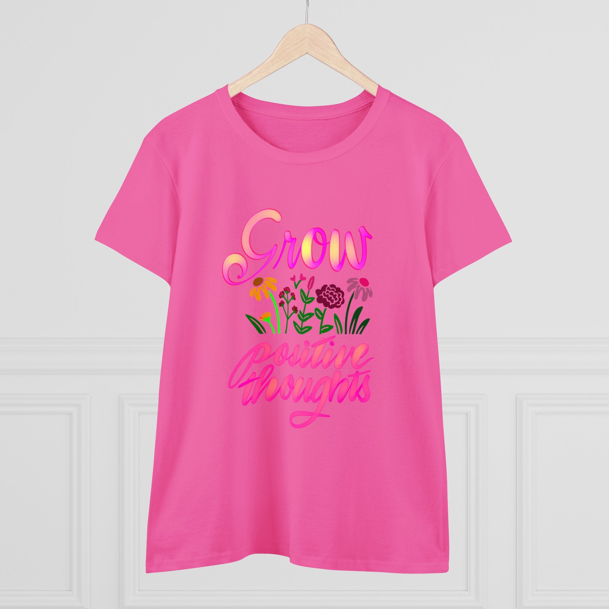 GROW POSITIVE THOUGHTS Cotton Tee
