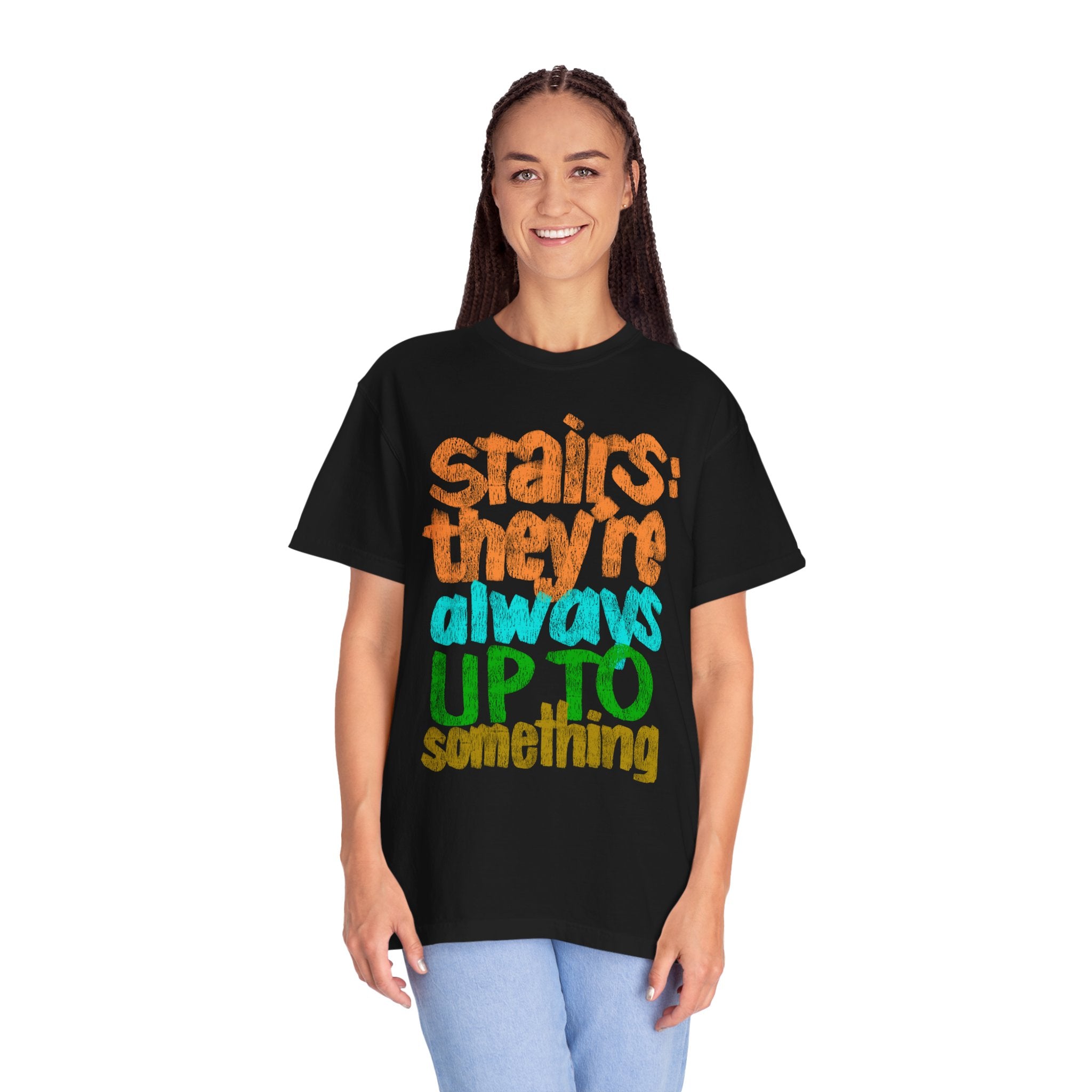 STAIRS Garment-Dyed T-shirt