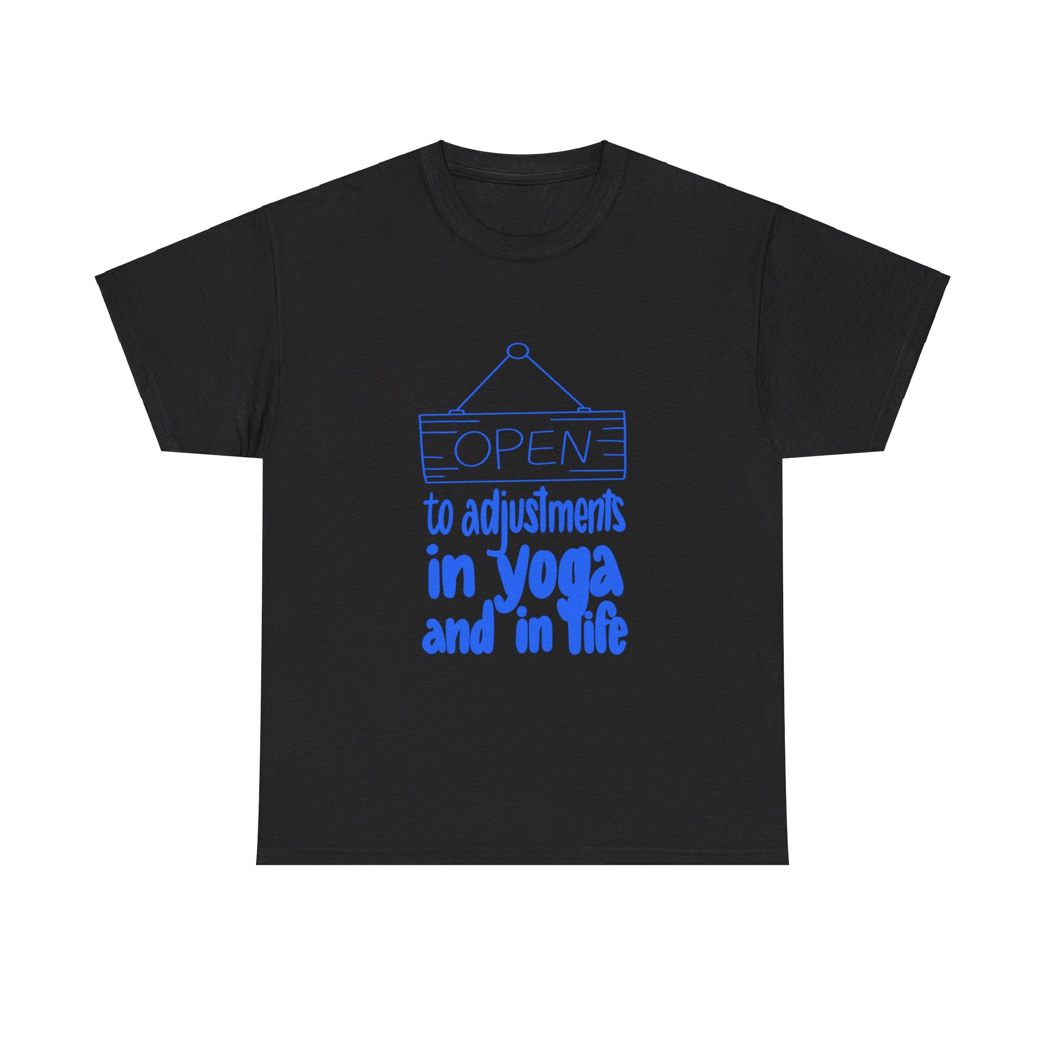 OPEN TO ADJUSTMENTS Unisex Heavy Cotton Tee