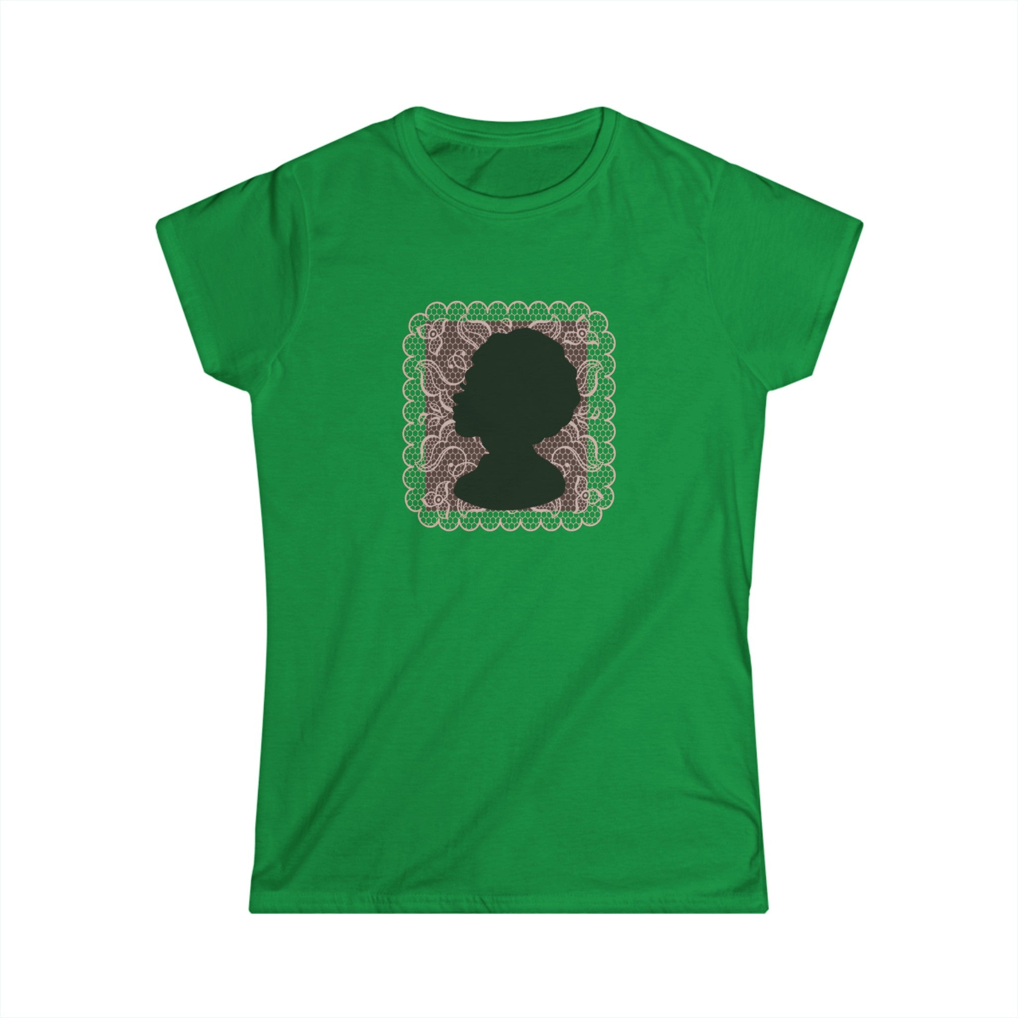 LOVELY LACY SILHOUETTE Women's Softstyle Tee