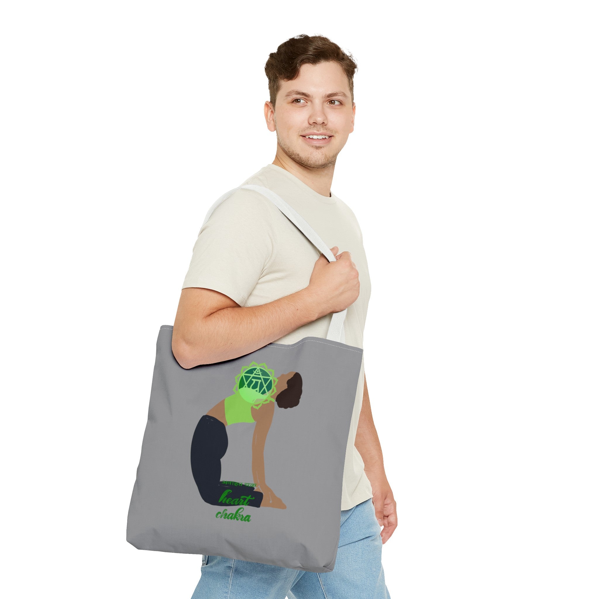 HEART CHAKRA YOGA TOTE