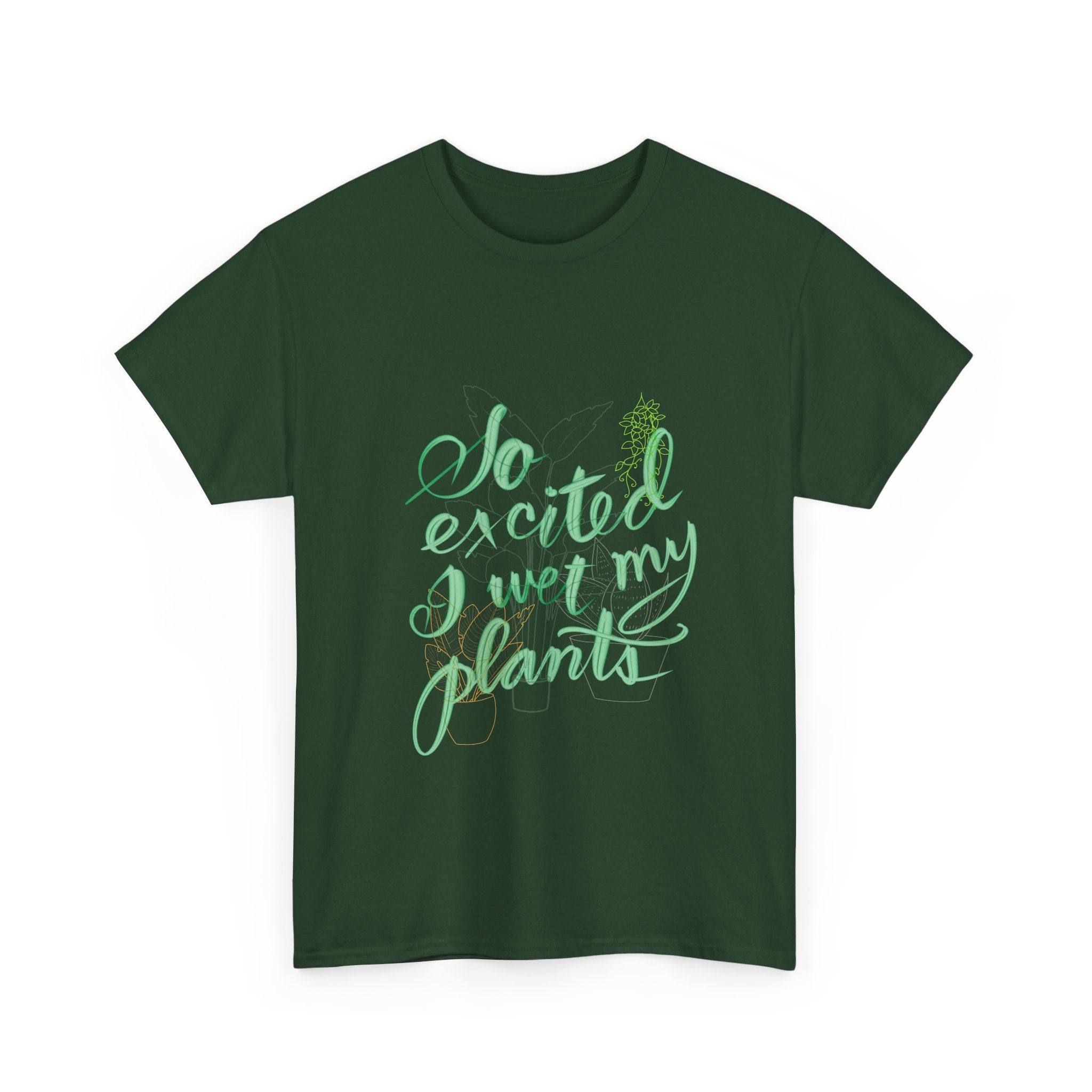 WET MY PLANTS Unisex Heavy Cotton Tee