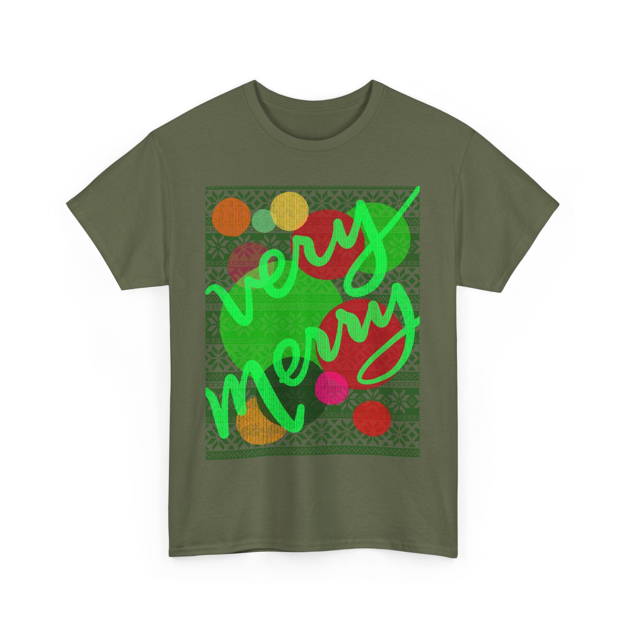 VERY MERRY Heavy Cotton Tee