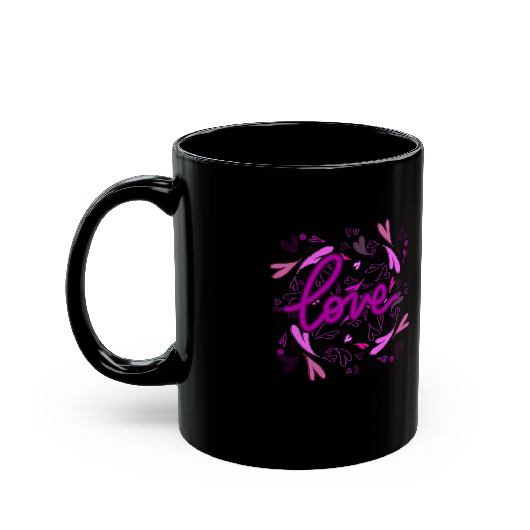 LOVE Black Mug (11oz)