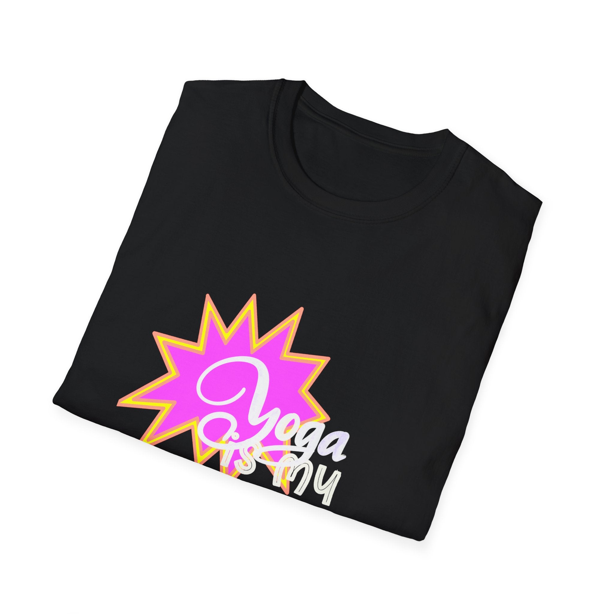 YOGA IS MY SUPERPOWER Unisex Softstyle T-Shirt
