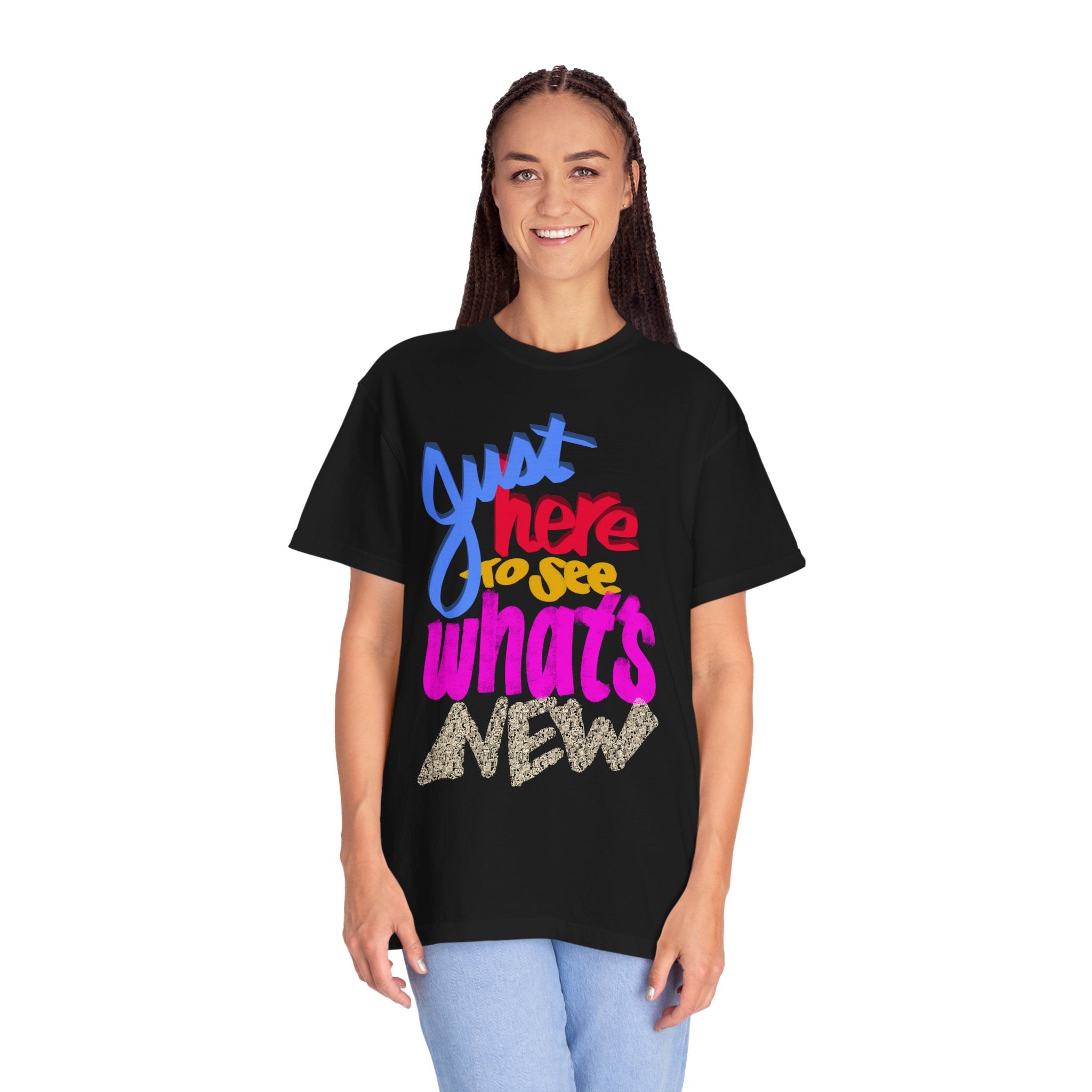 WHAT’S NEW Unisex Garment-Dyed T-shirt