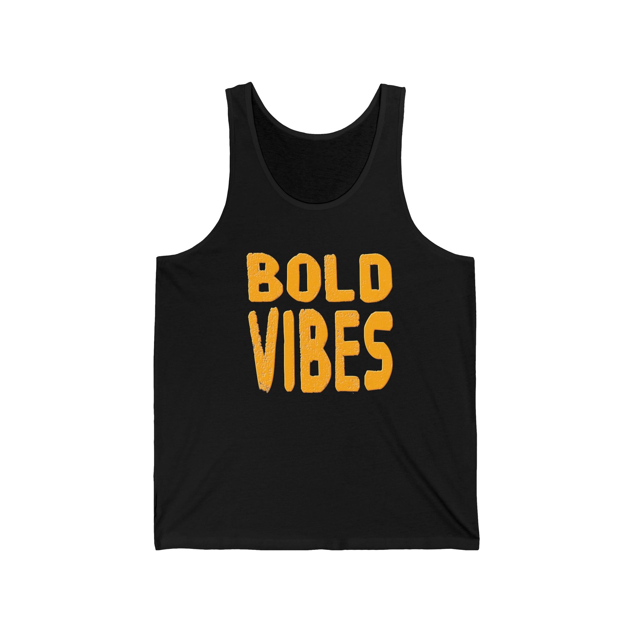 Bold Vibes Unisex Jersey Tank Top - Summer Essentials