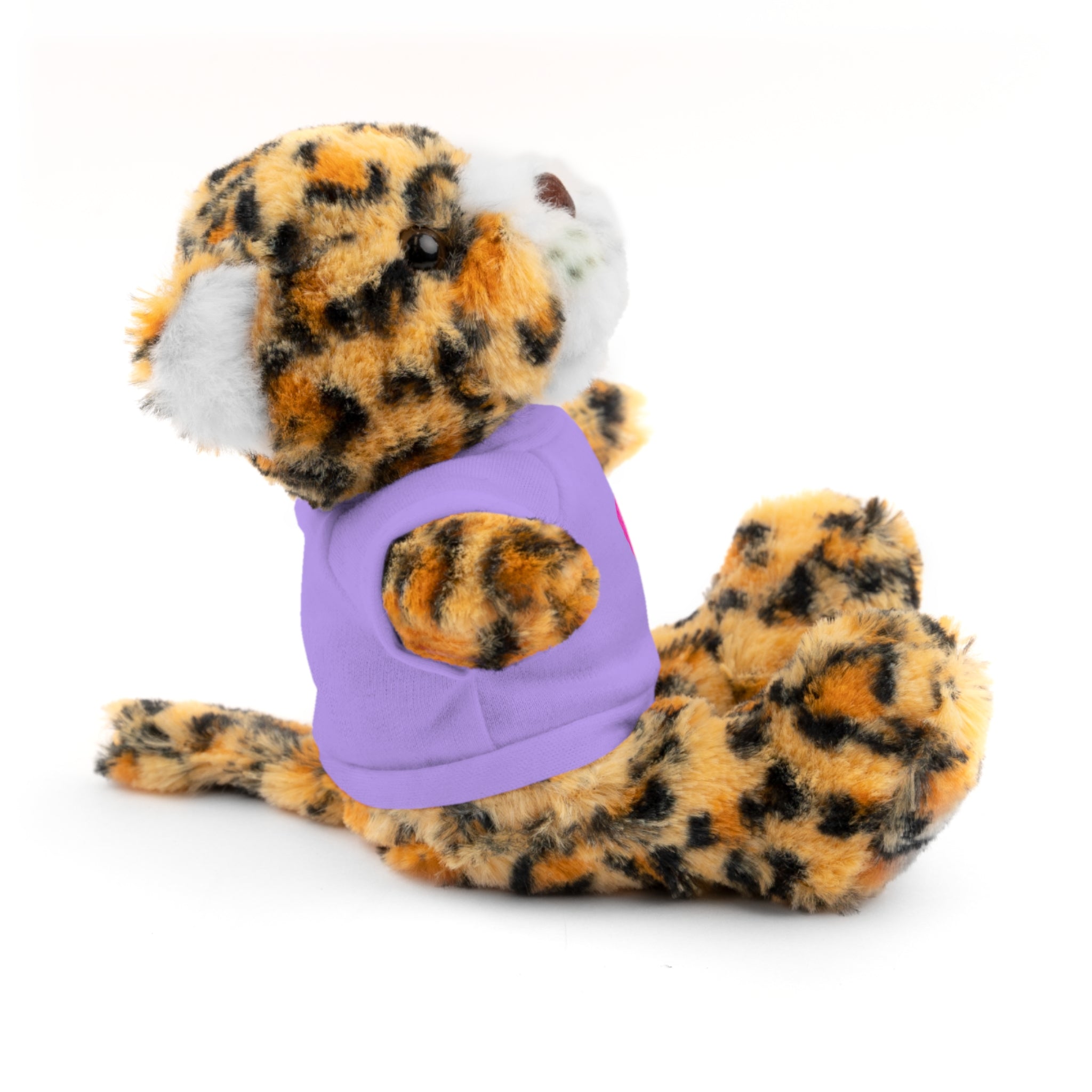 Love Bear Stuffed Animal in Custom Tee - Perfect Gift for Kids and Occasions