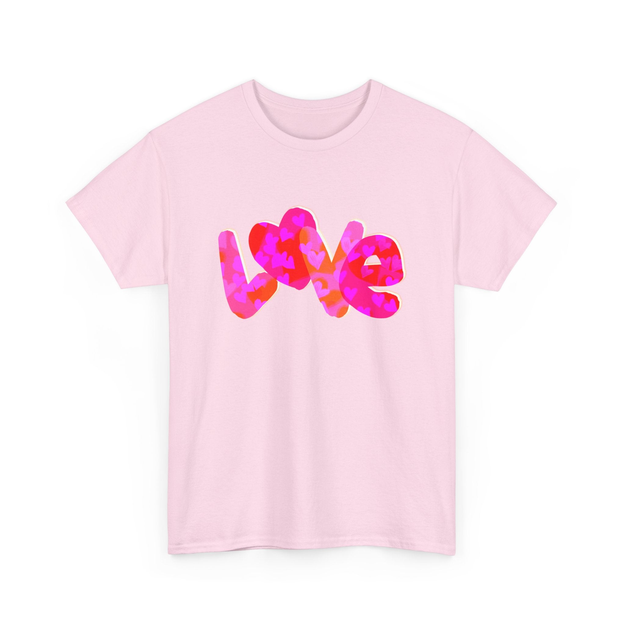 Love Graphic Unisex Heavy Cotton Tee - Perfect for Valentine's Day and Everyday Wear