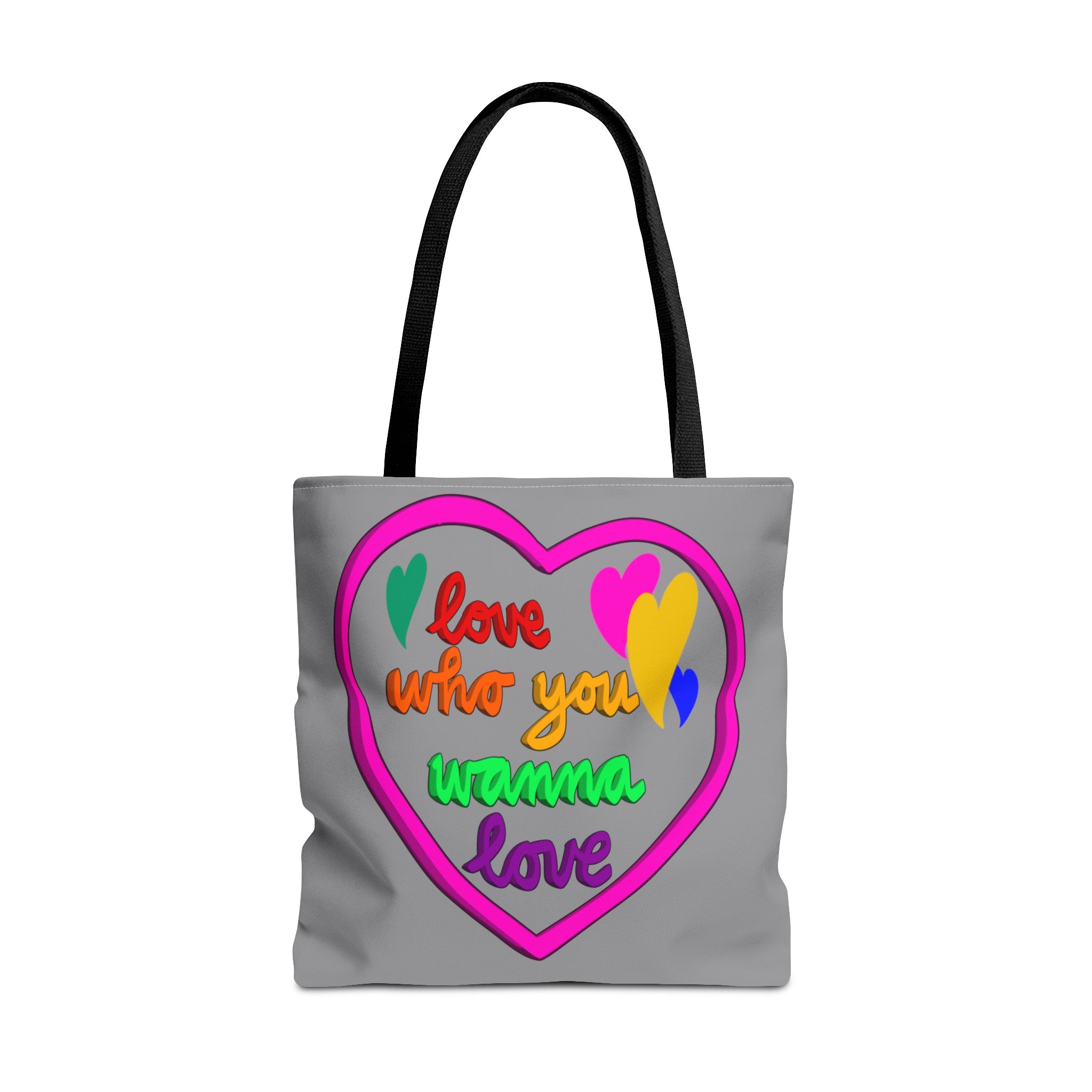LOVE WHO YOU WANNA PRIDE Tote Bag (AOP)