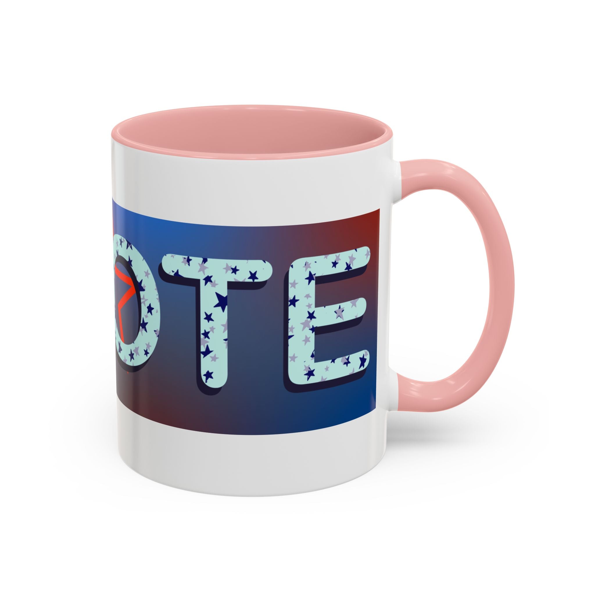Mug - Hand-drawn AMERICAN VALUES Design Coffee Mug (11oz)