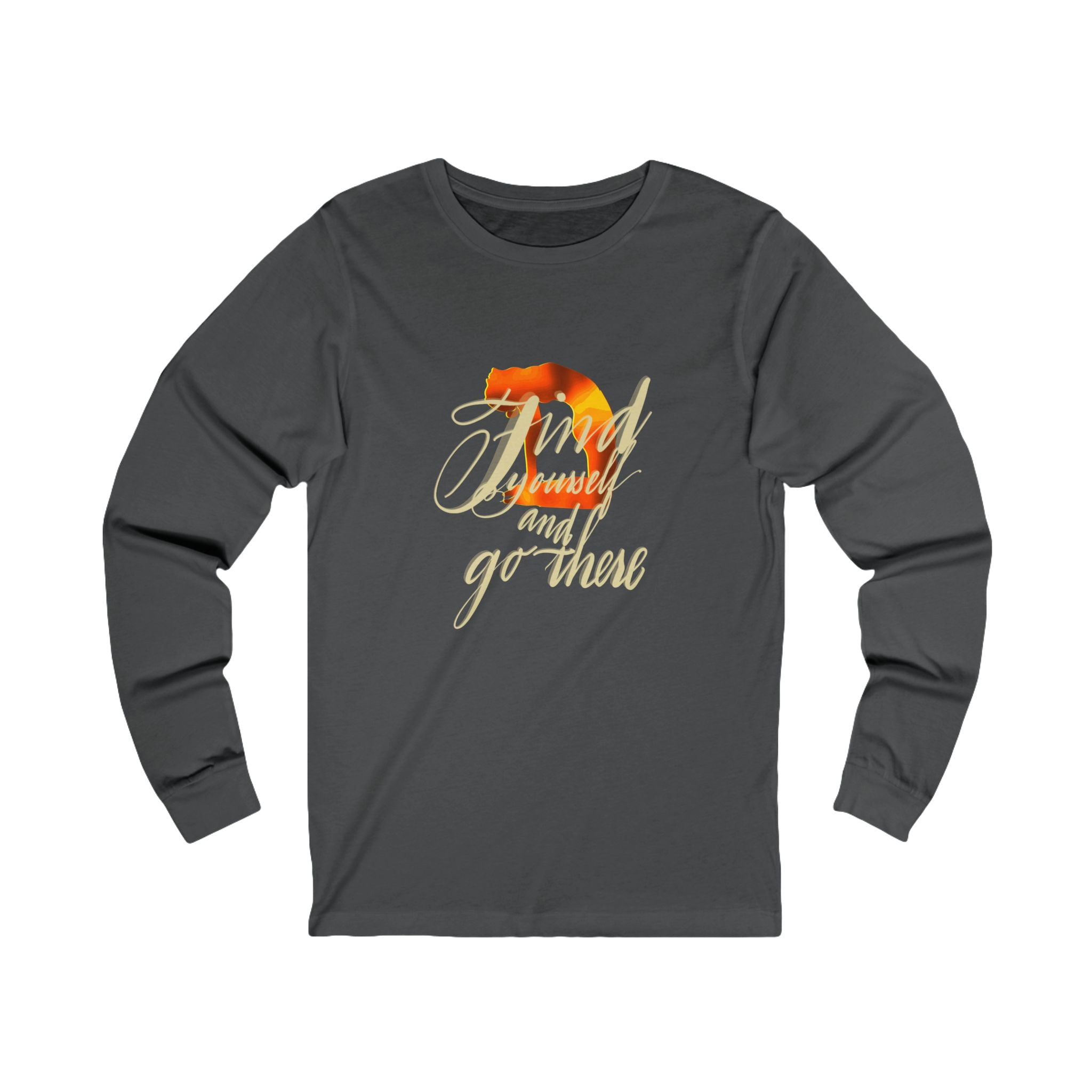 FIND YOURSELF YOGA Unisex Jersey Long Sleeve Tee