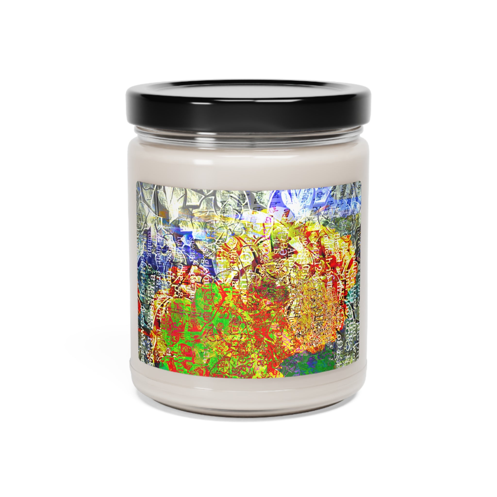 ABSTRACT EXPRESSIONIST Scented Soy Candle, 9oz