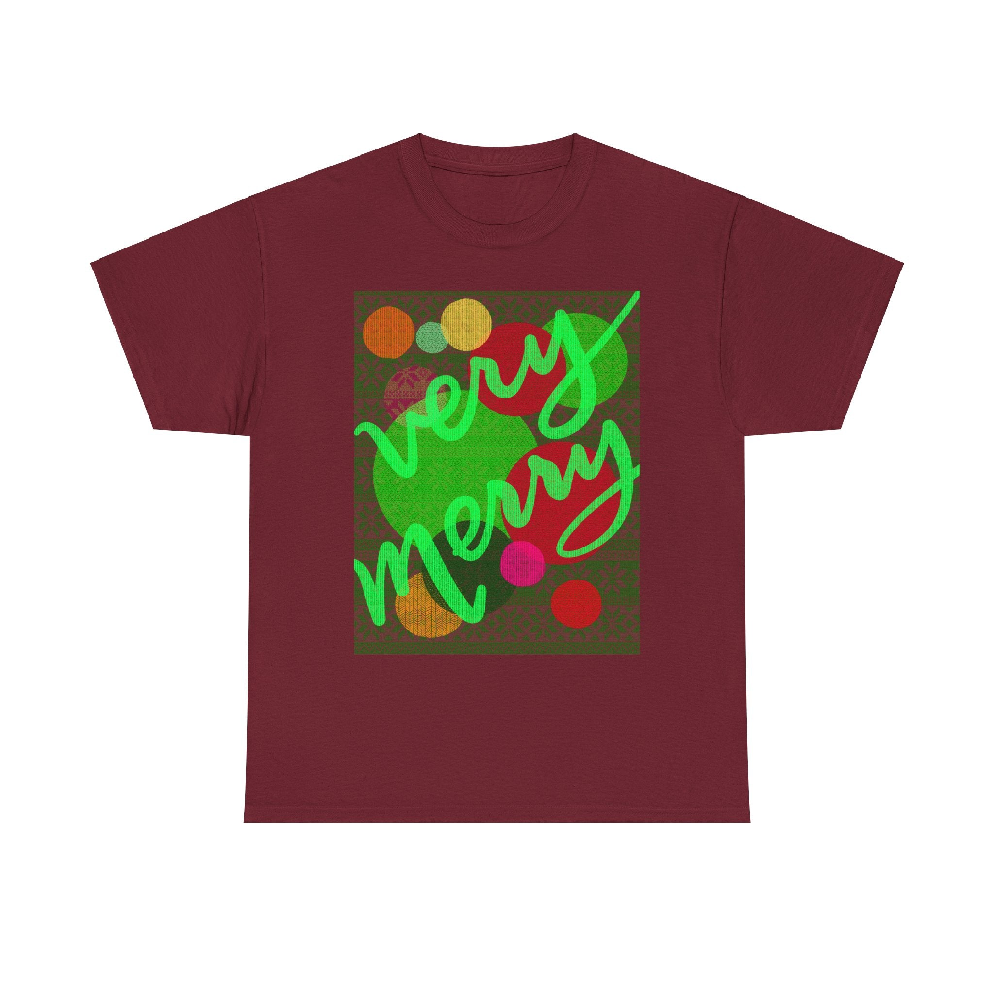 VERY MERRY Heavy Cotton Tee