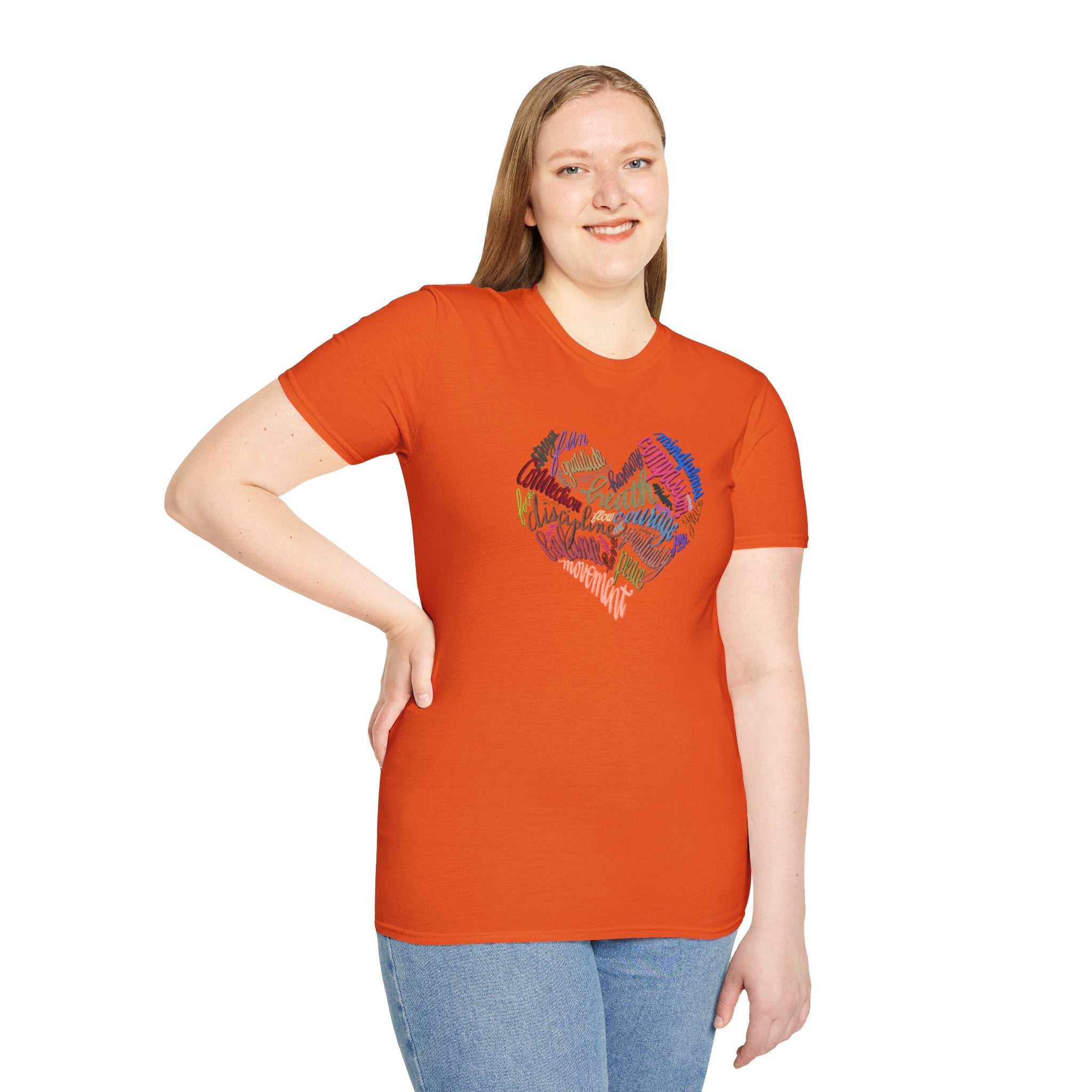 YOGA HAS MY HEART Softstyle T-Shirt