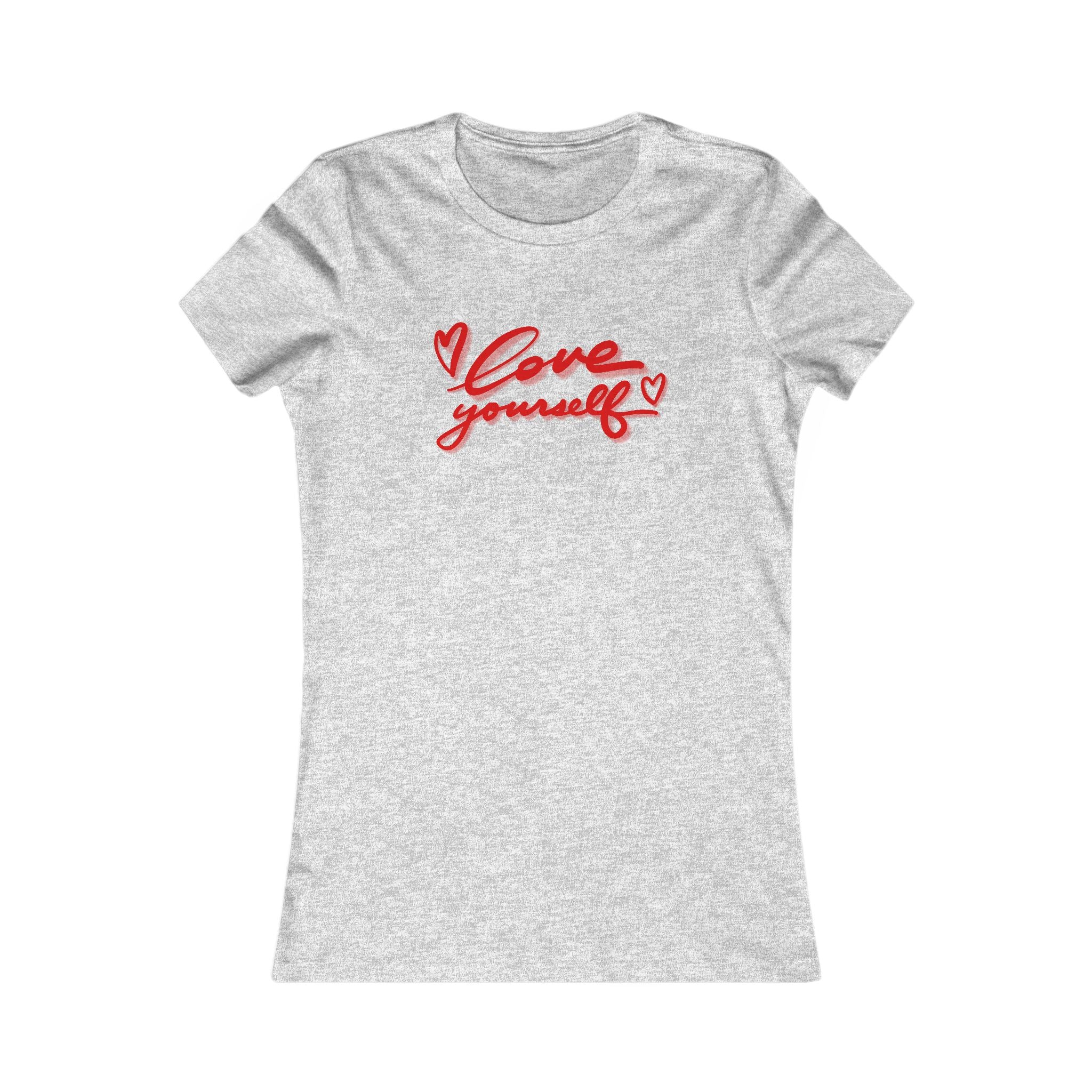 Love Yourself Women's Tee - Inspirational Shirts for Self-Care