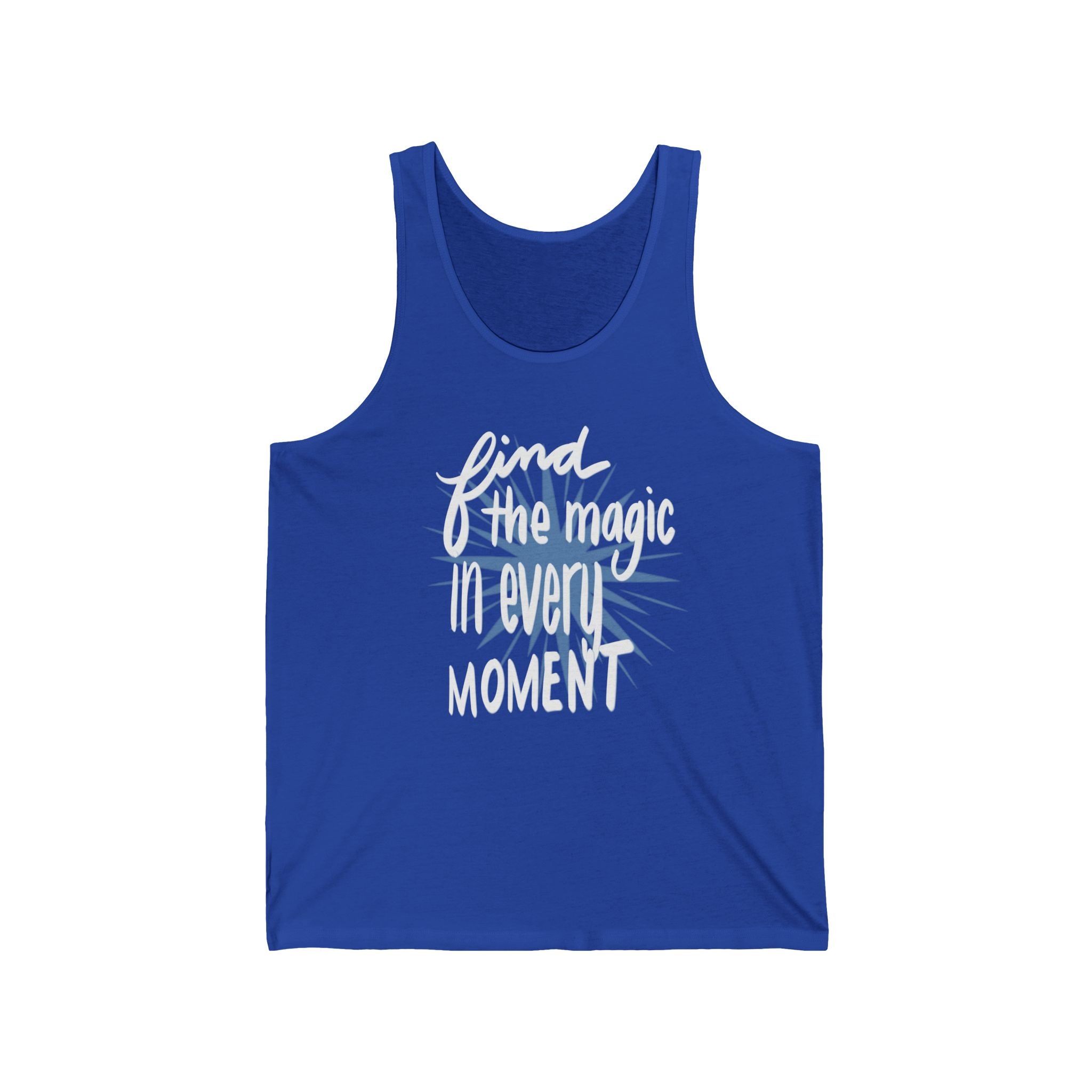 Find the Magic Unisex Jersey Tank - Inspirational Summer Top
