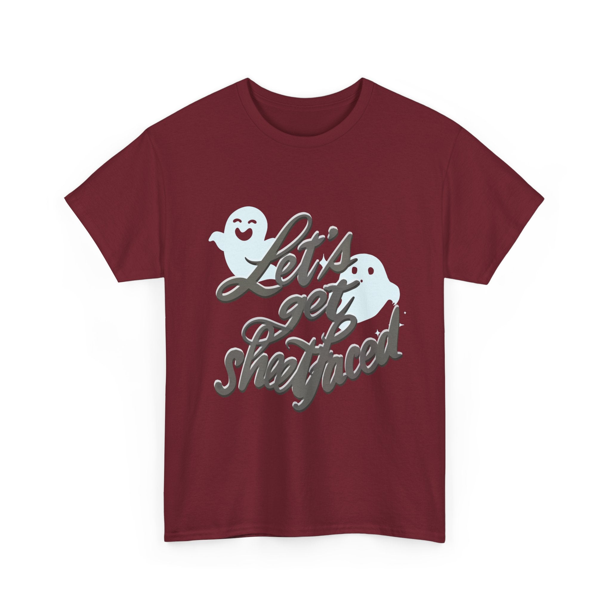 Halloween SHEETFACED Unisex Tee with Original Design by Cecile