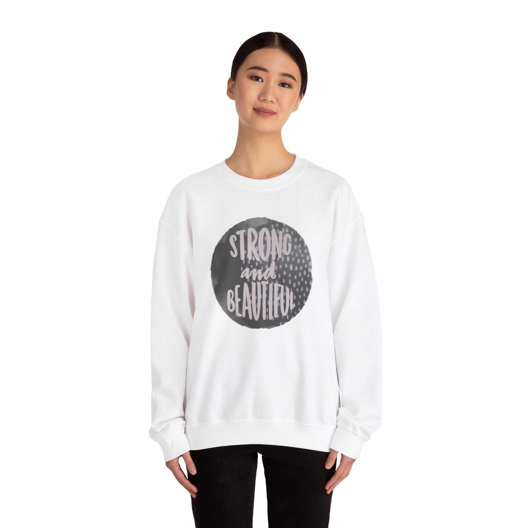 Strong and Beautiful Sweatshirt - Unisex Heavy Blend™ Crewneck