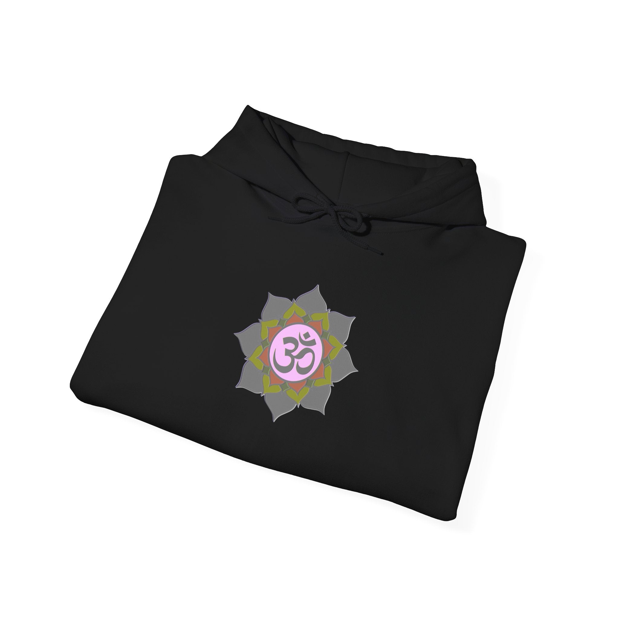 Spiritual Om Hoodie - Unisex Heavy Blend Sweatshirt for Yoga & Meditation