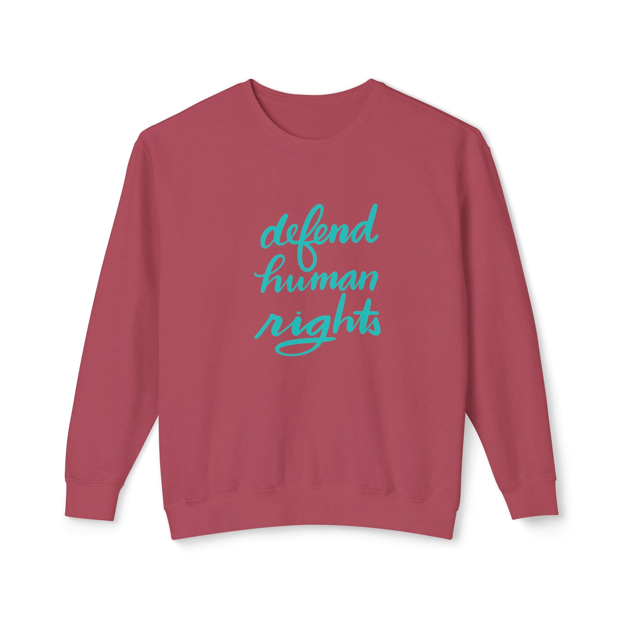 Defend Human Rights Crewneck Sweatshirt