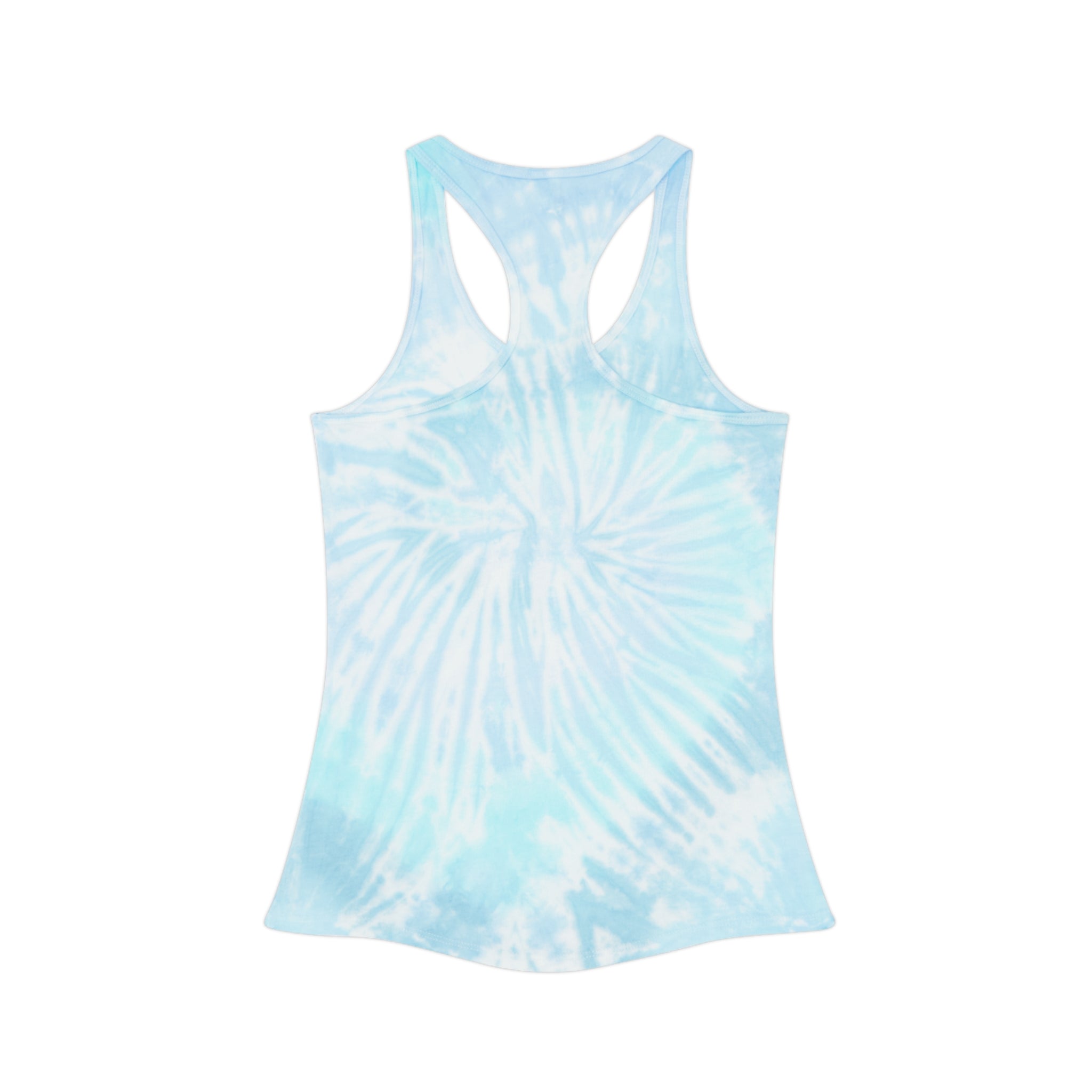 YOGA LOVE Tie Dye Racerback Tank Top