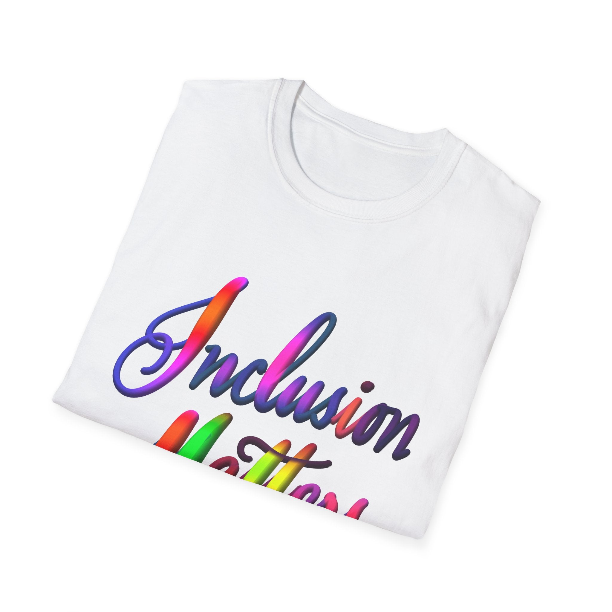 INCLUSION MATTERS Unisex Softstyle T-Shirt