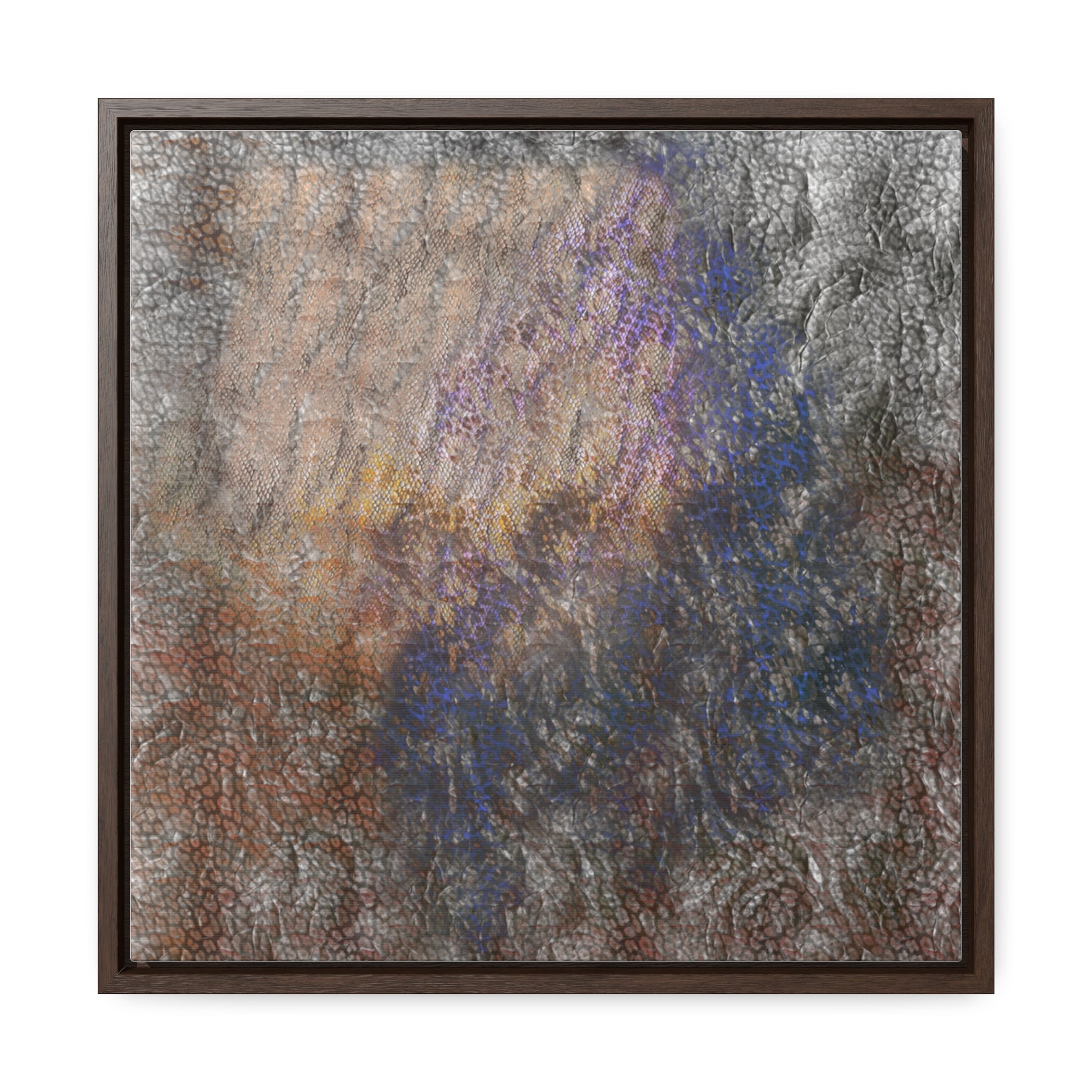 THROUGH A GLASS DARKLY Gallery Canvas Wraps, Square Frame