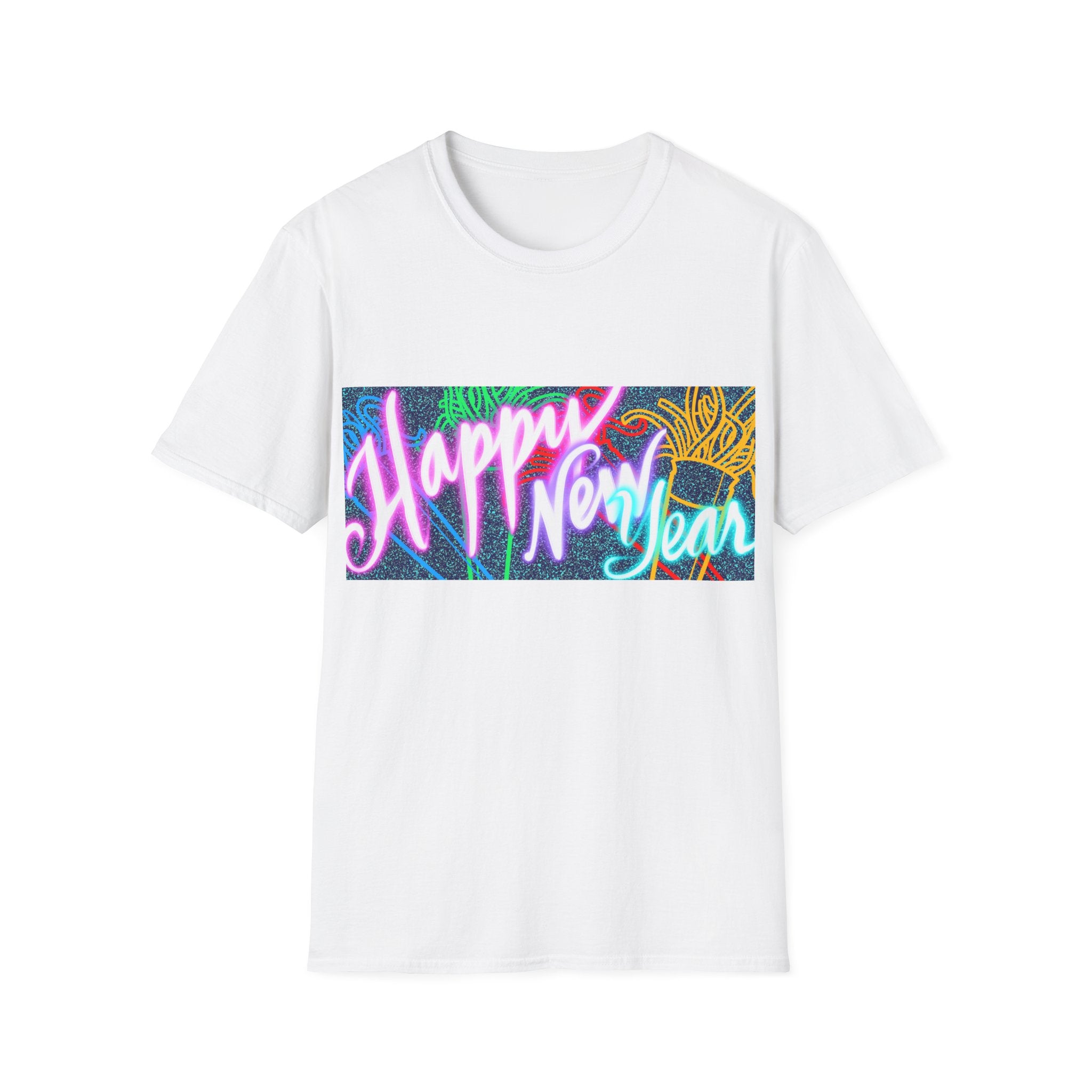 2025 New Year T-Shirt with Hand-Drawn Art by Cecile