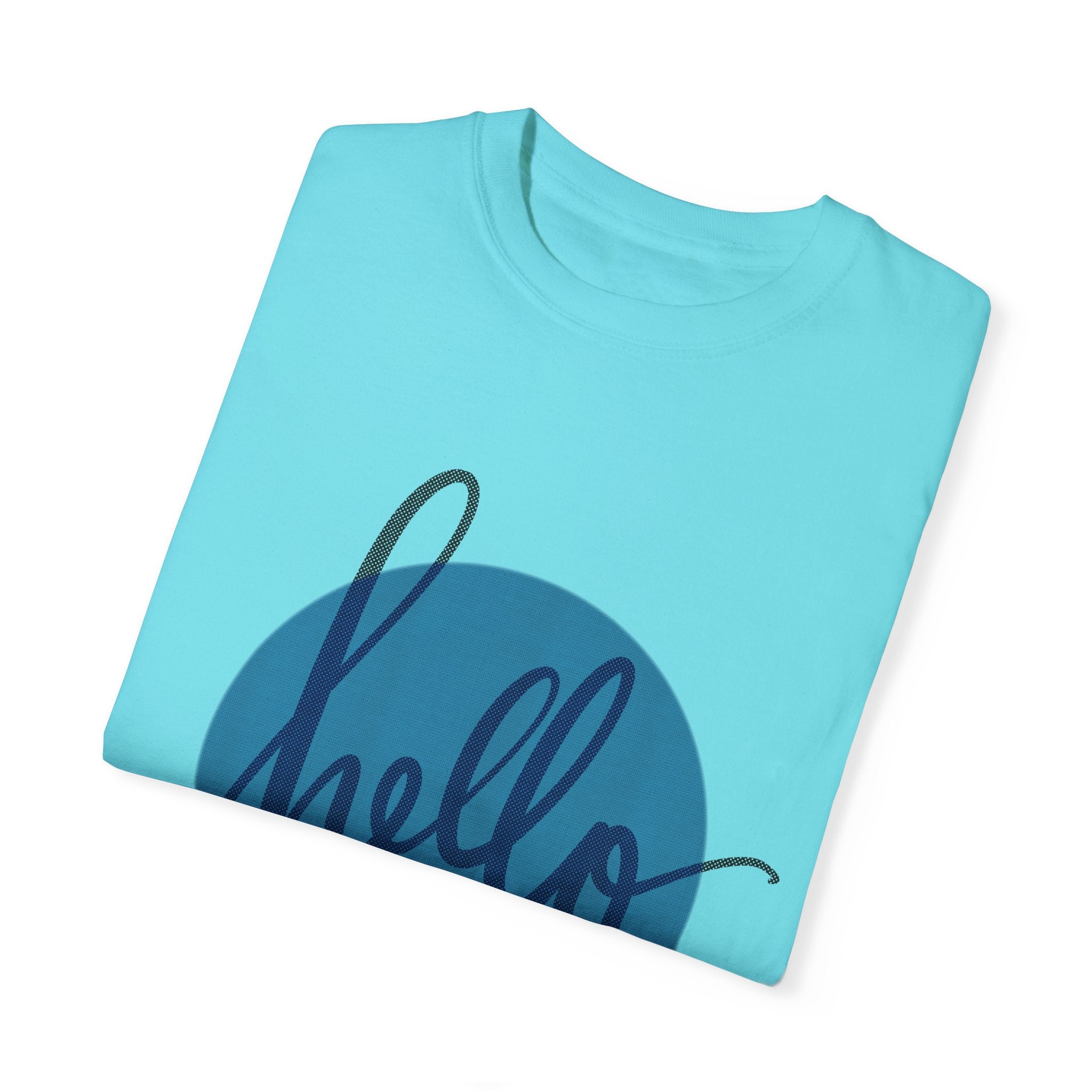 HELLO Unisex Garment-Dyed T-shirt
