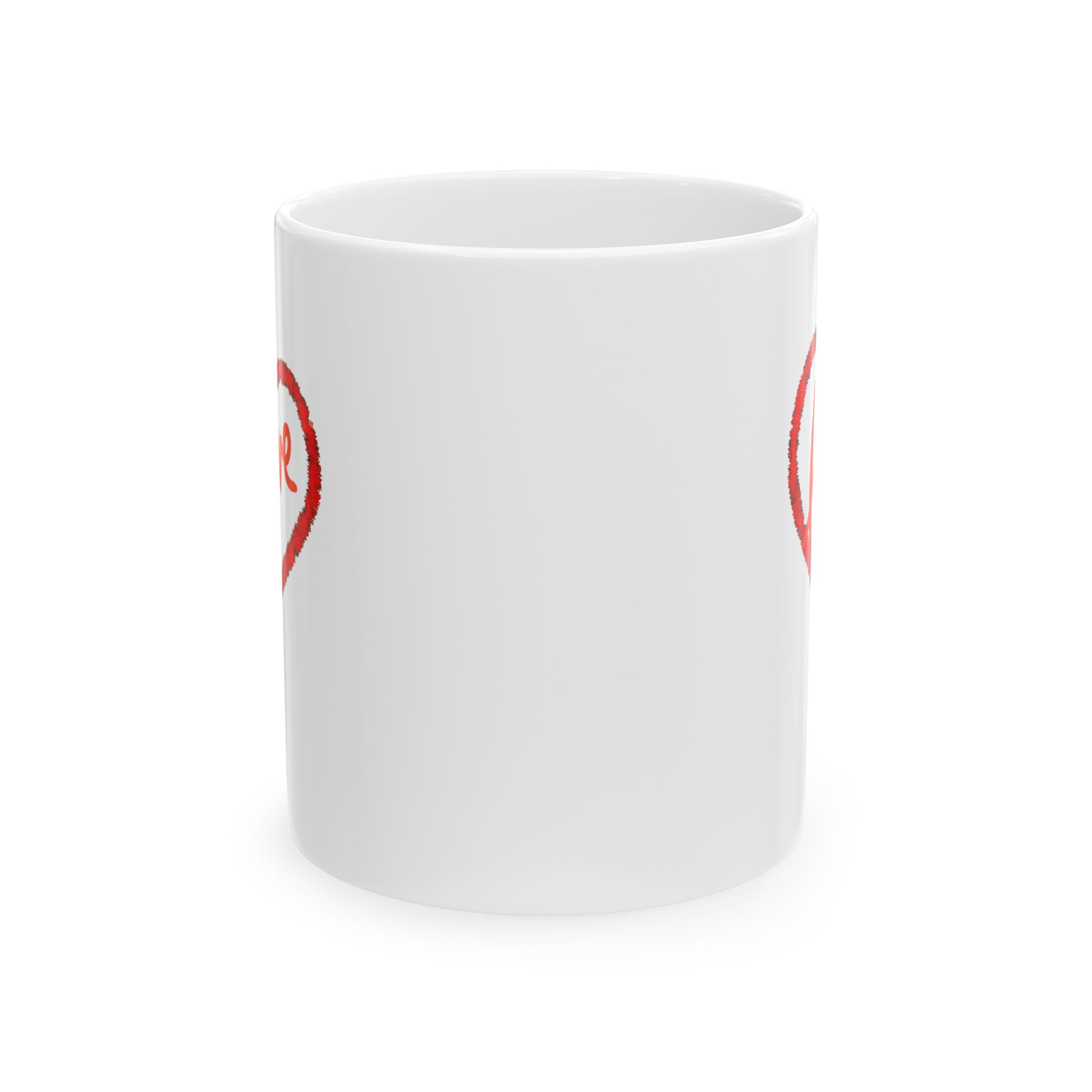 Christmas Love Ceramic Mug, (11oz)
