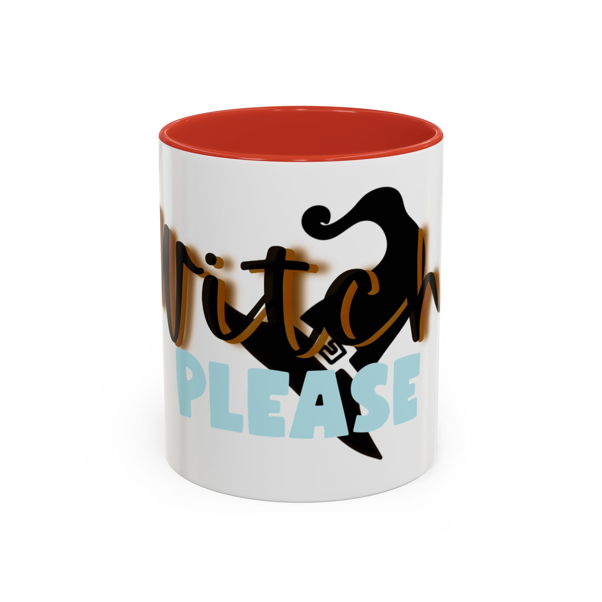 WITCH PLEASE Accent Coffee Mug (11 oz)