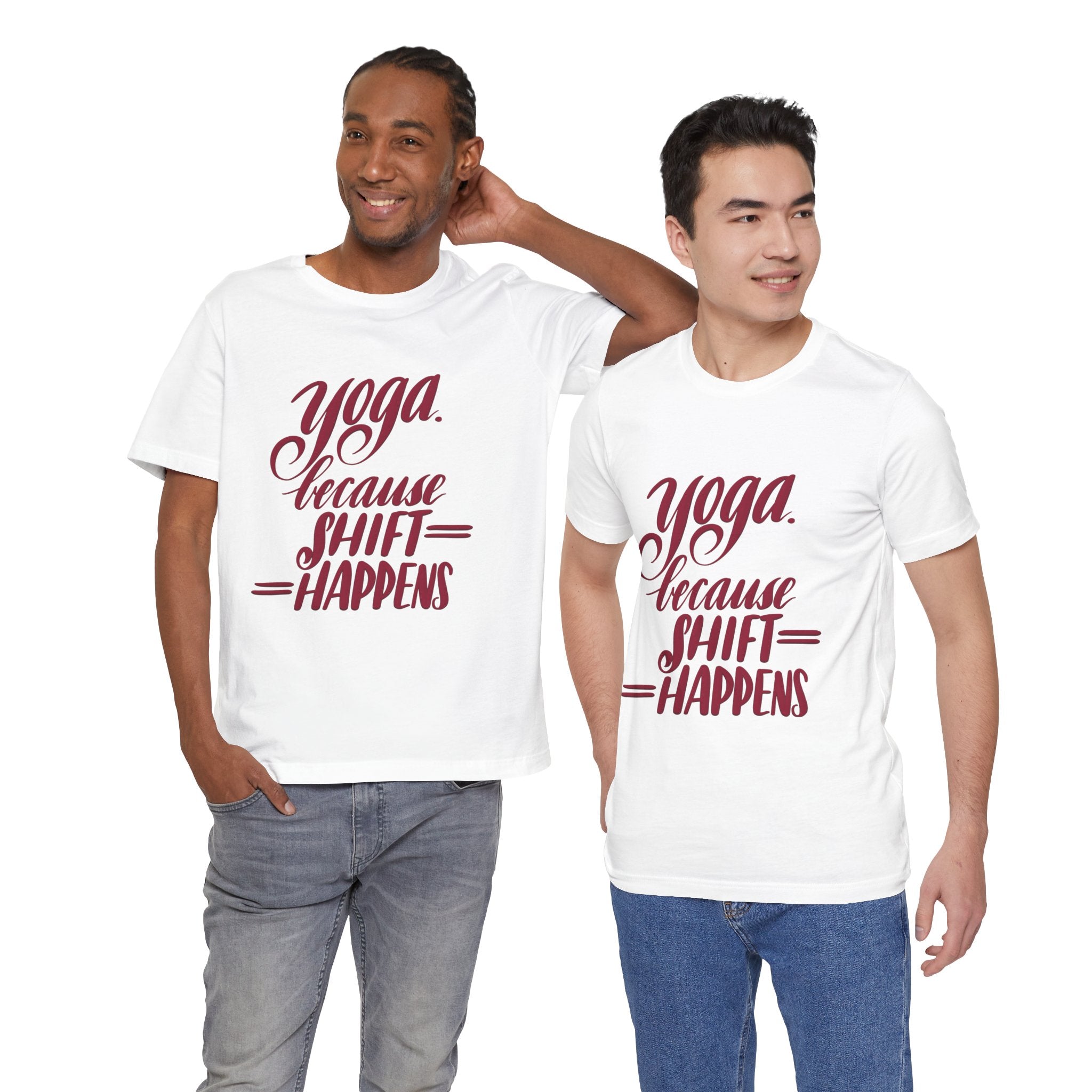 SHIFT HAPPENS Unisex Jersey Short Sleeve Tee